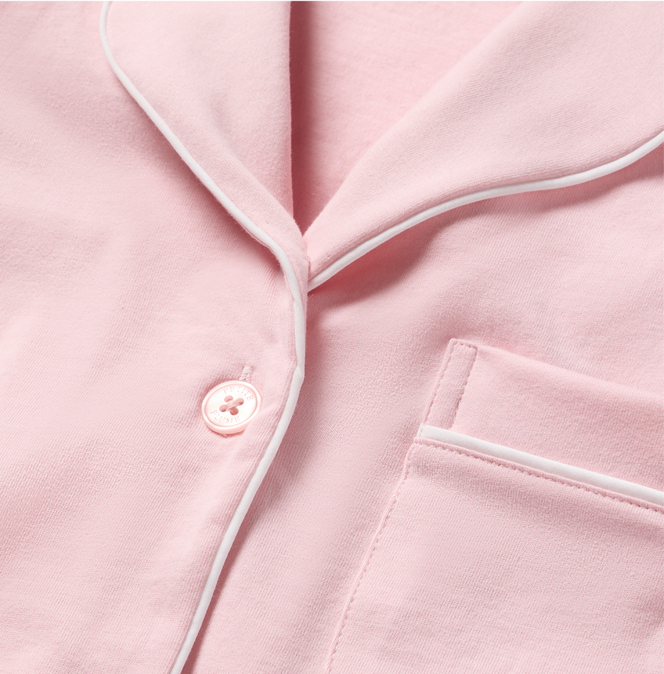 Close up of Pink Pajama top