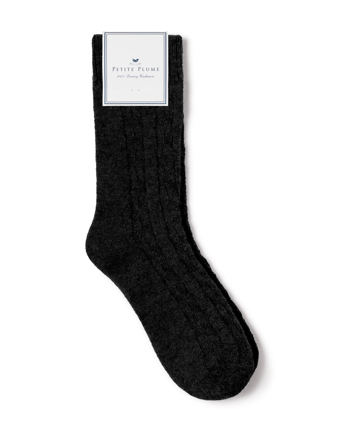 Charter Club Cashmere Blend Sleep Mask + Socks Boxed Gift Set Black Cashmere Striped Sleepwear & Robes for Women for sale | eBay main image 3
