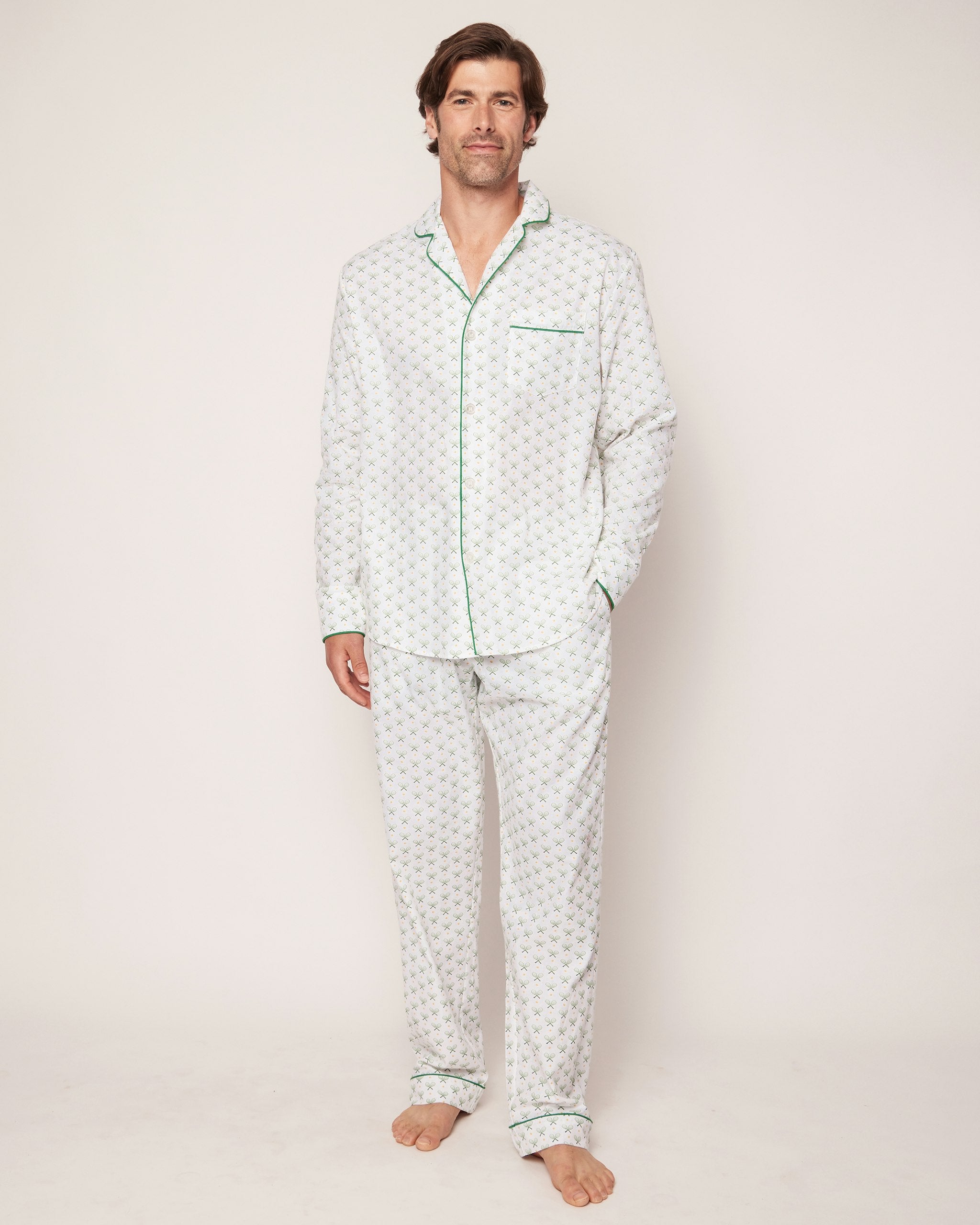 Match Point Men's Pajama Set in Match Point#Color_Match Point
