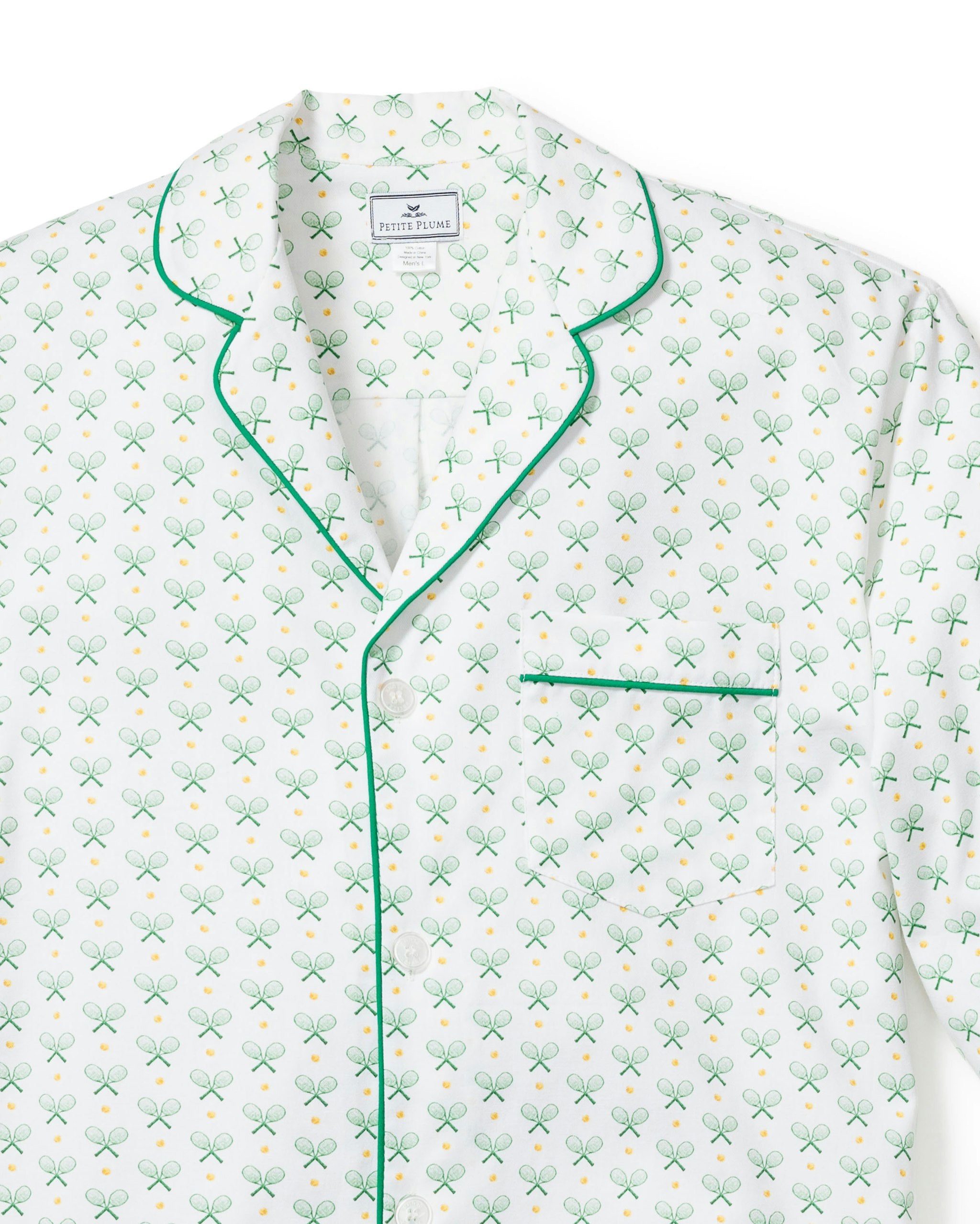 Match Point Men's Pajama Set in Match Point#Color_Match Point