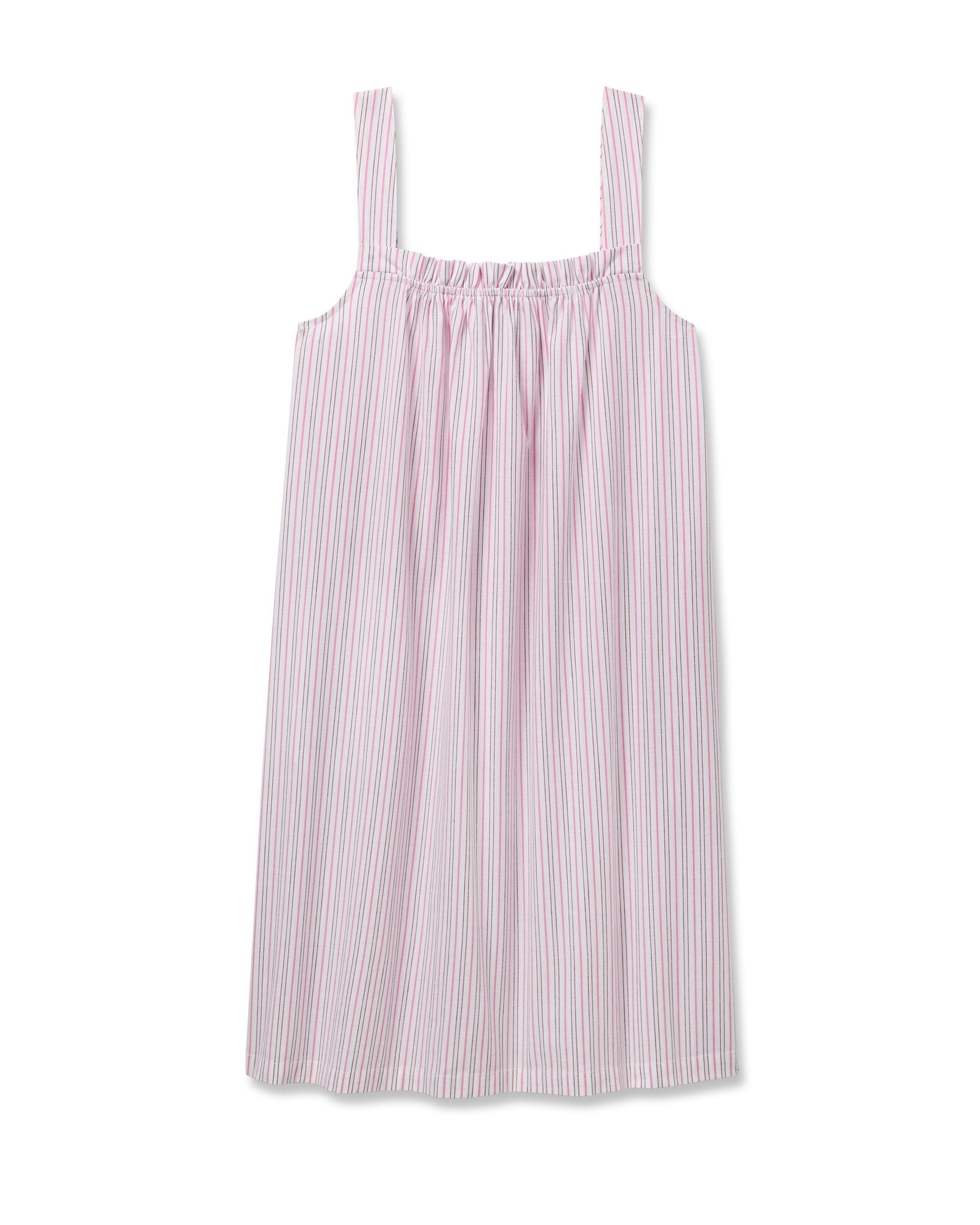 Women's Twill Annabelle Nightgown in Pink Gingham in Blush Boulevard#Color_Blush Boulevard