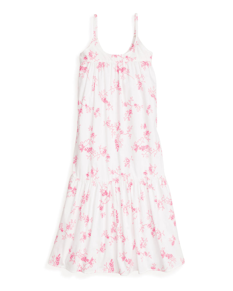 Women's Twill Chloe Nightgown in English Rose Floral
