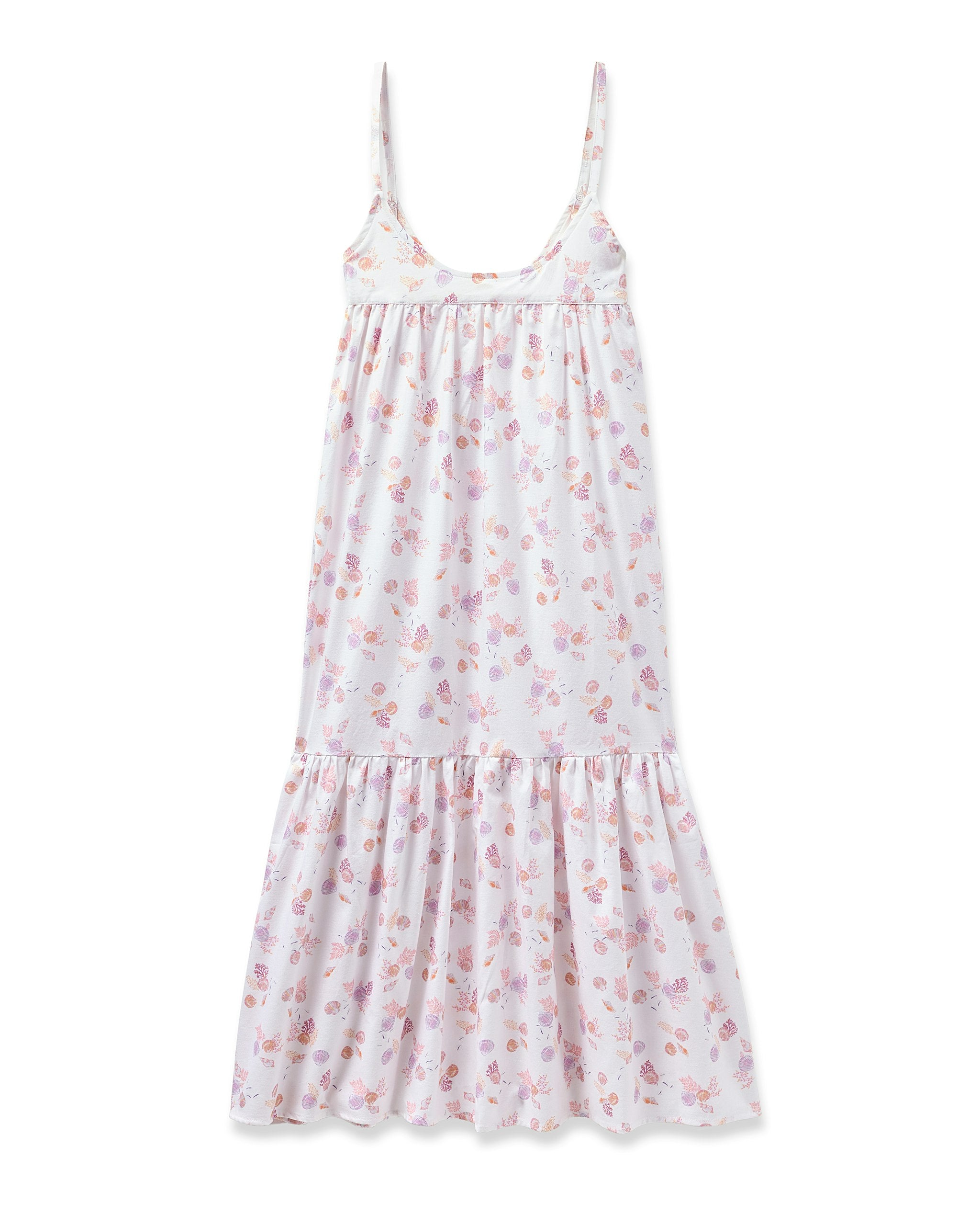 Women's Twill Chloe Nightgown in Seashell Splendor in Seashell Splendor#Color_Seashell Splendor