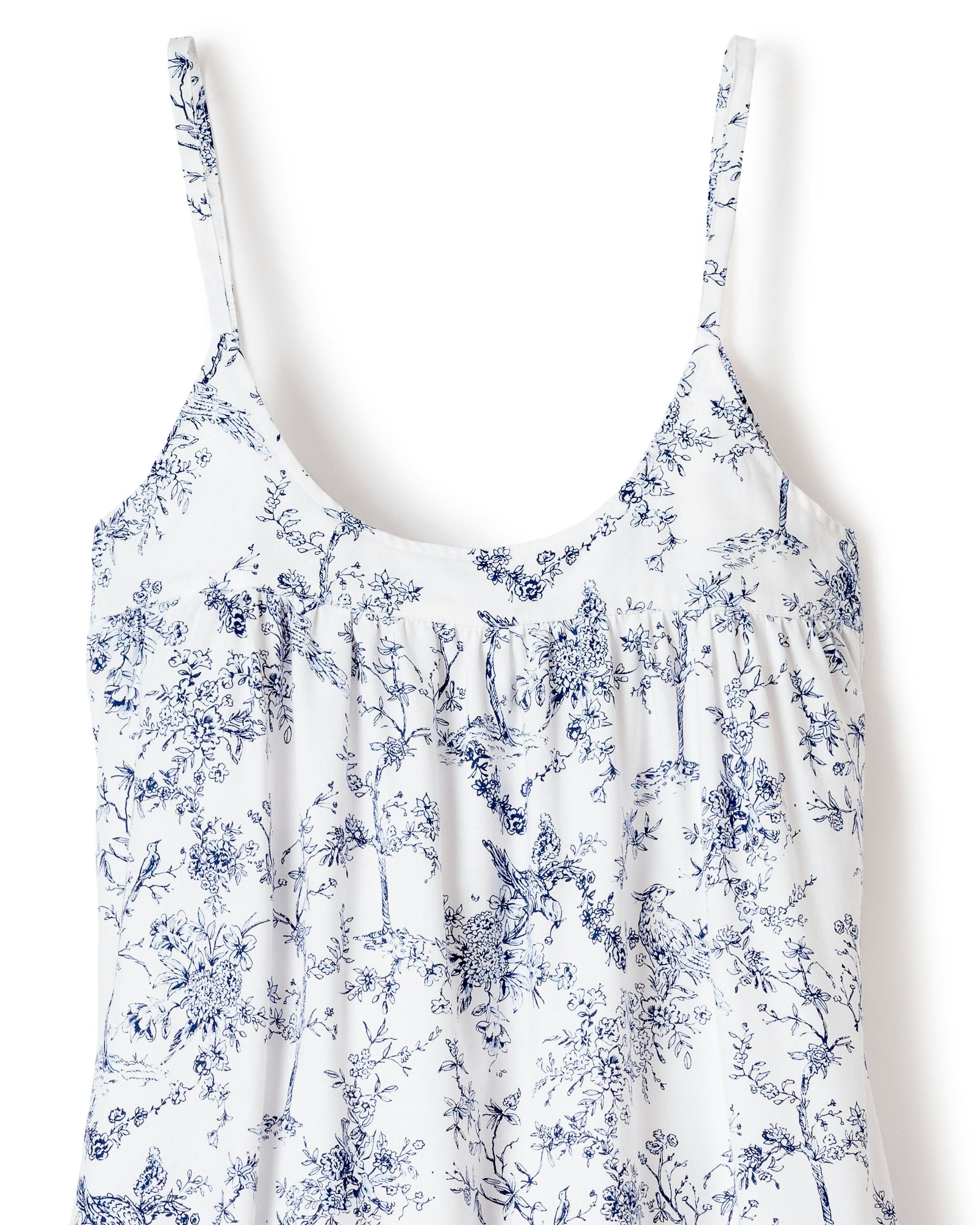 Women's Twill Chloe Nightgown in Timeless Toile in Timeless Toile#Colorway_Timeless Toile