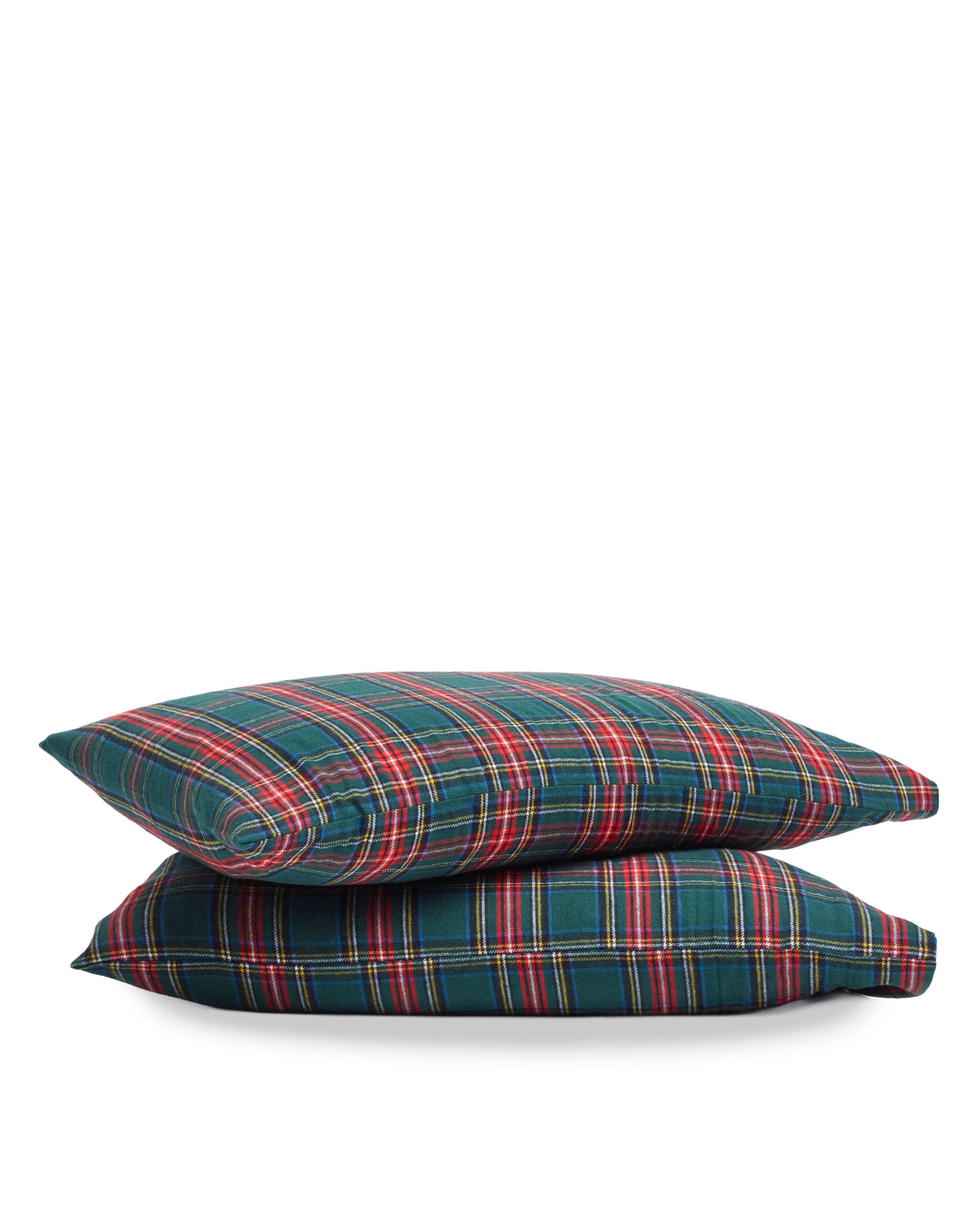 Flannel Pillow Case in Kensington Tartan