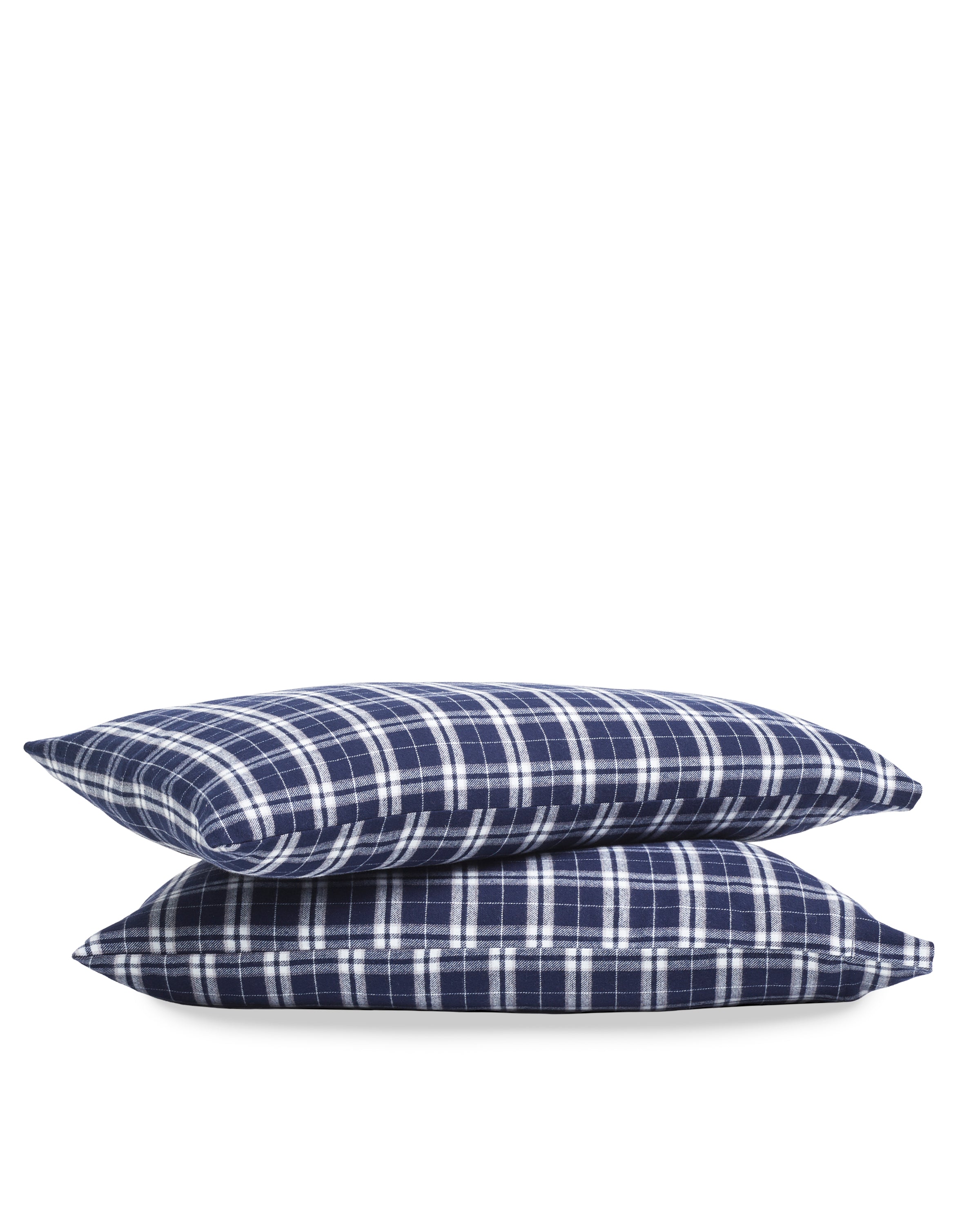 Flannel Pillow Case in Oxford Tartan