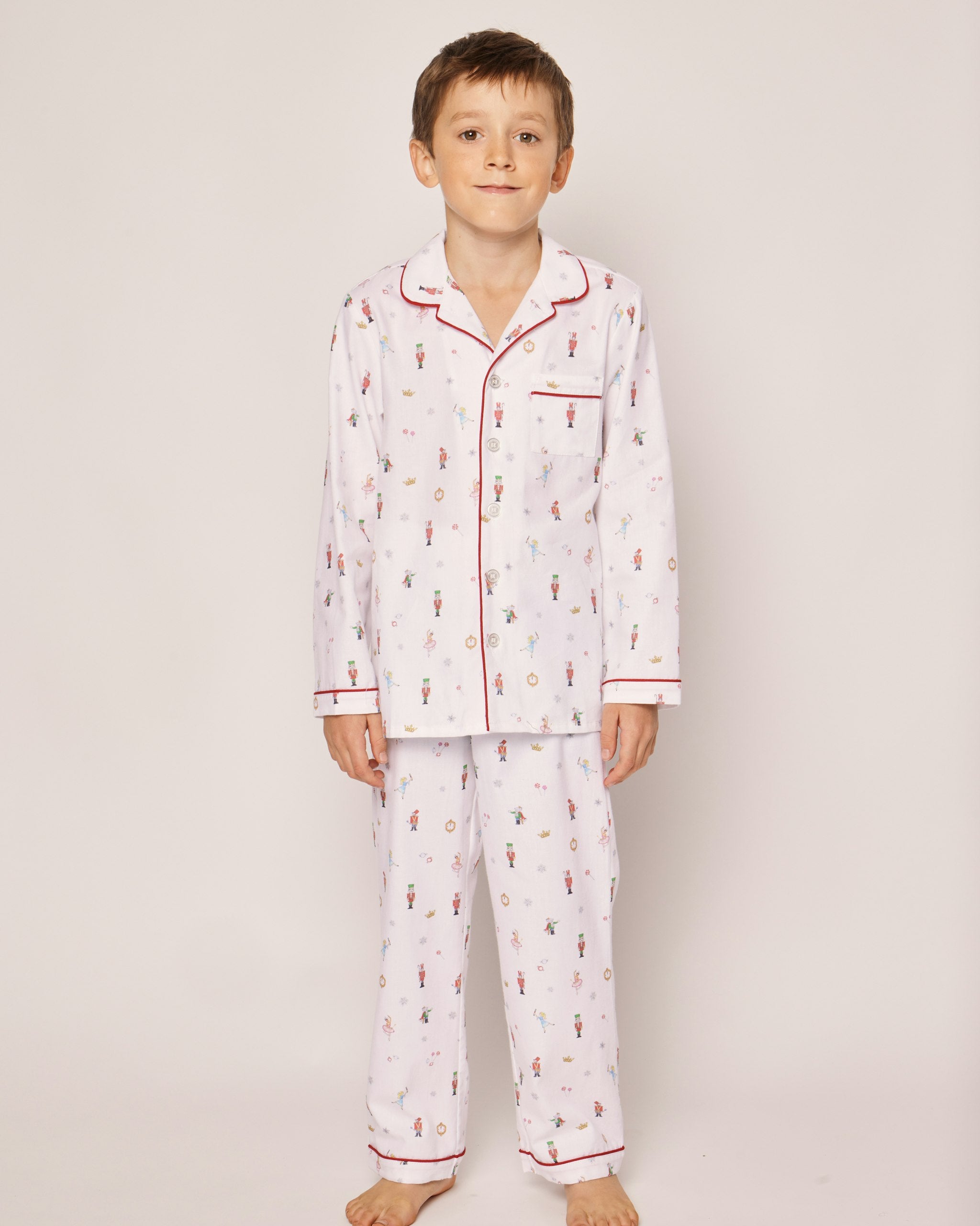 Kid's Twill Pajama Set in A Night at the Nutcracker in A Night at the Nutcracker#Color_A Night at the Nutcracker