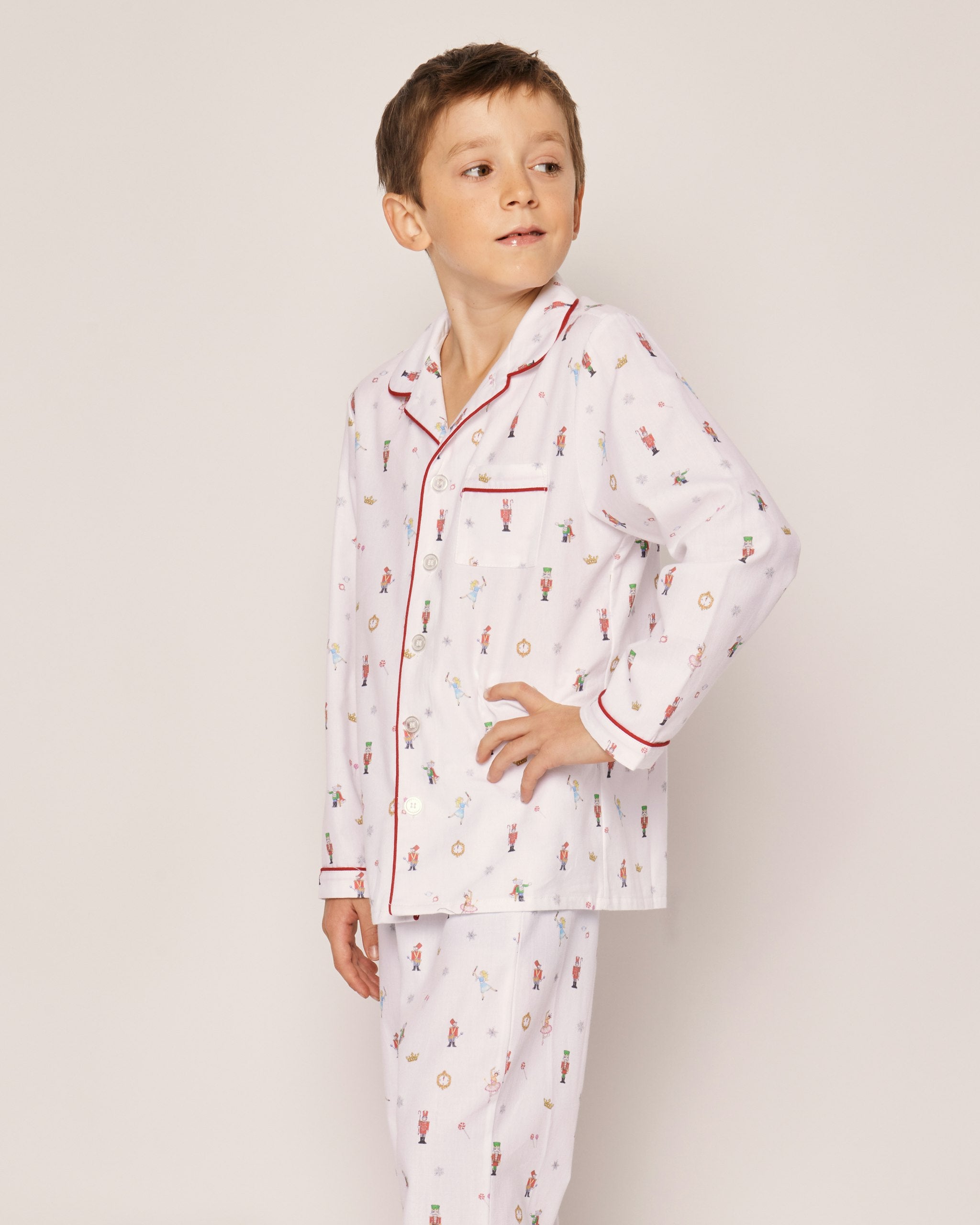 Kid's Twill Pajama Set in A Night at the Nutcracker in A Night at the Nutcracker#Color_A Night at the Nutcracker