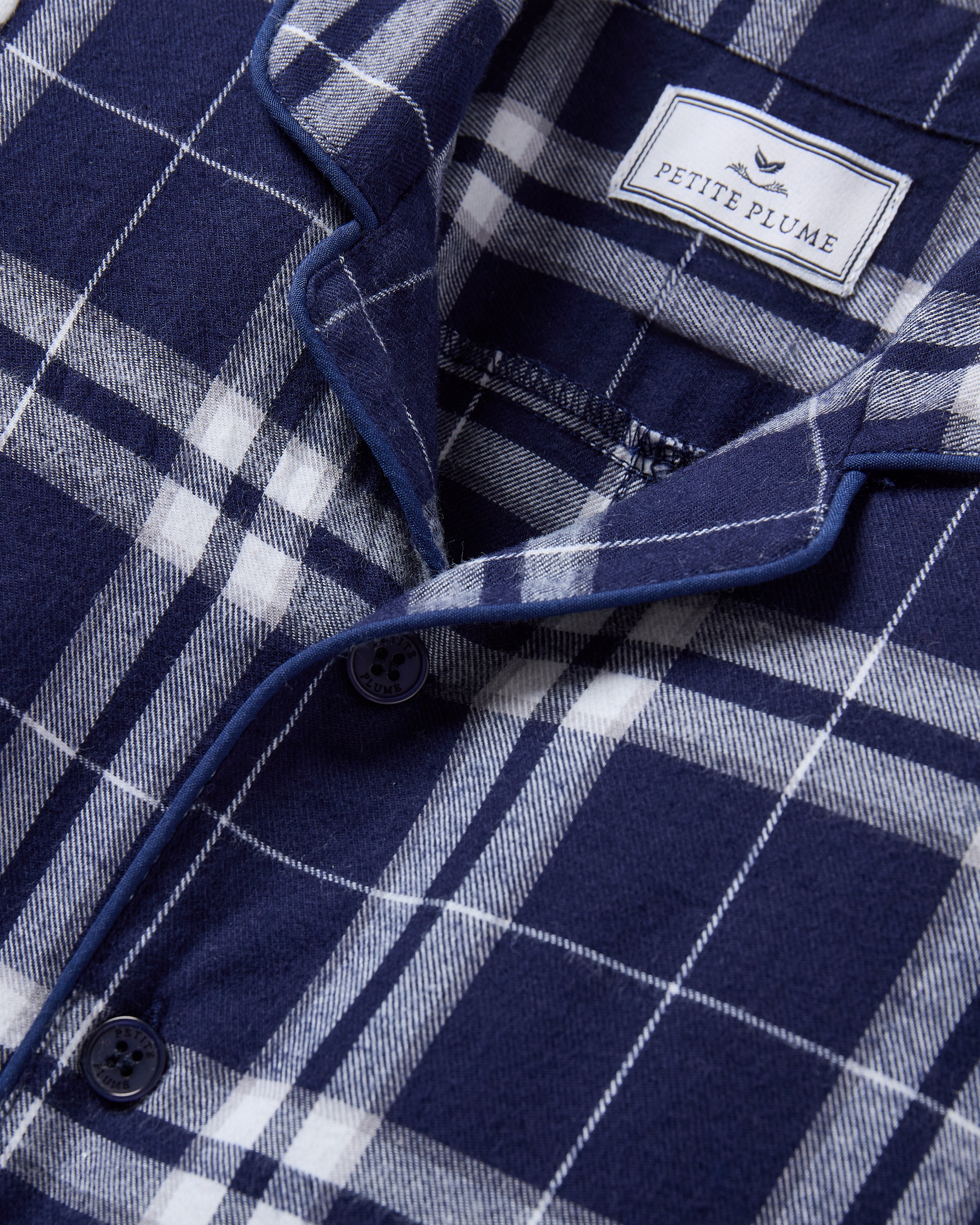 Baby's Brushed Cotton Classic Romper in Oxford Tartan