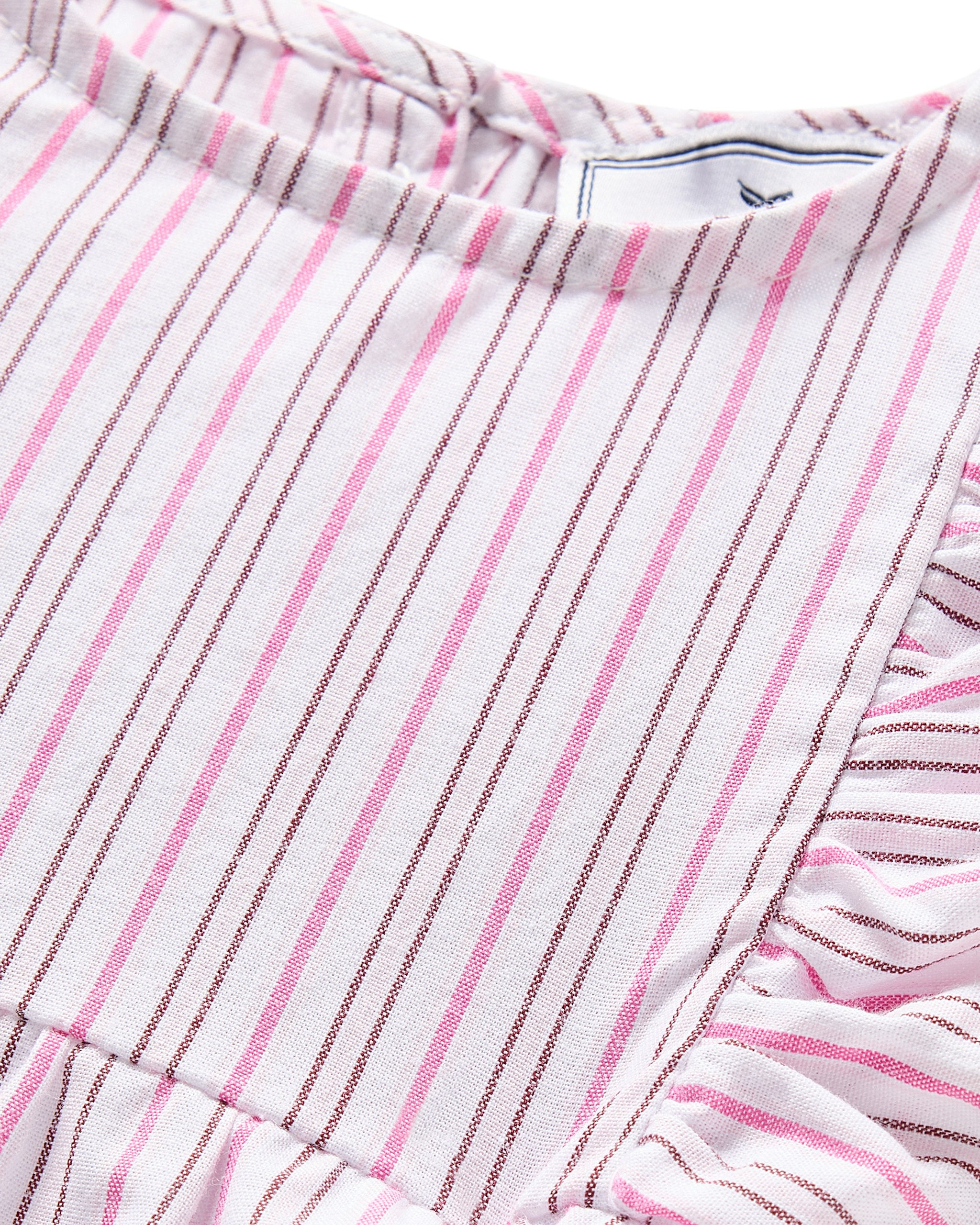 Baby's Twill Ruffled Romper in Blush Boulevard in Blush Boulevard#Color_Blush Boulevard