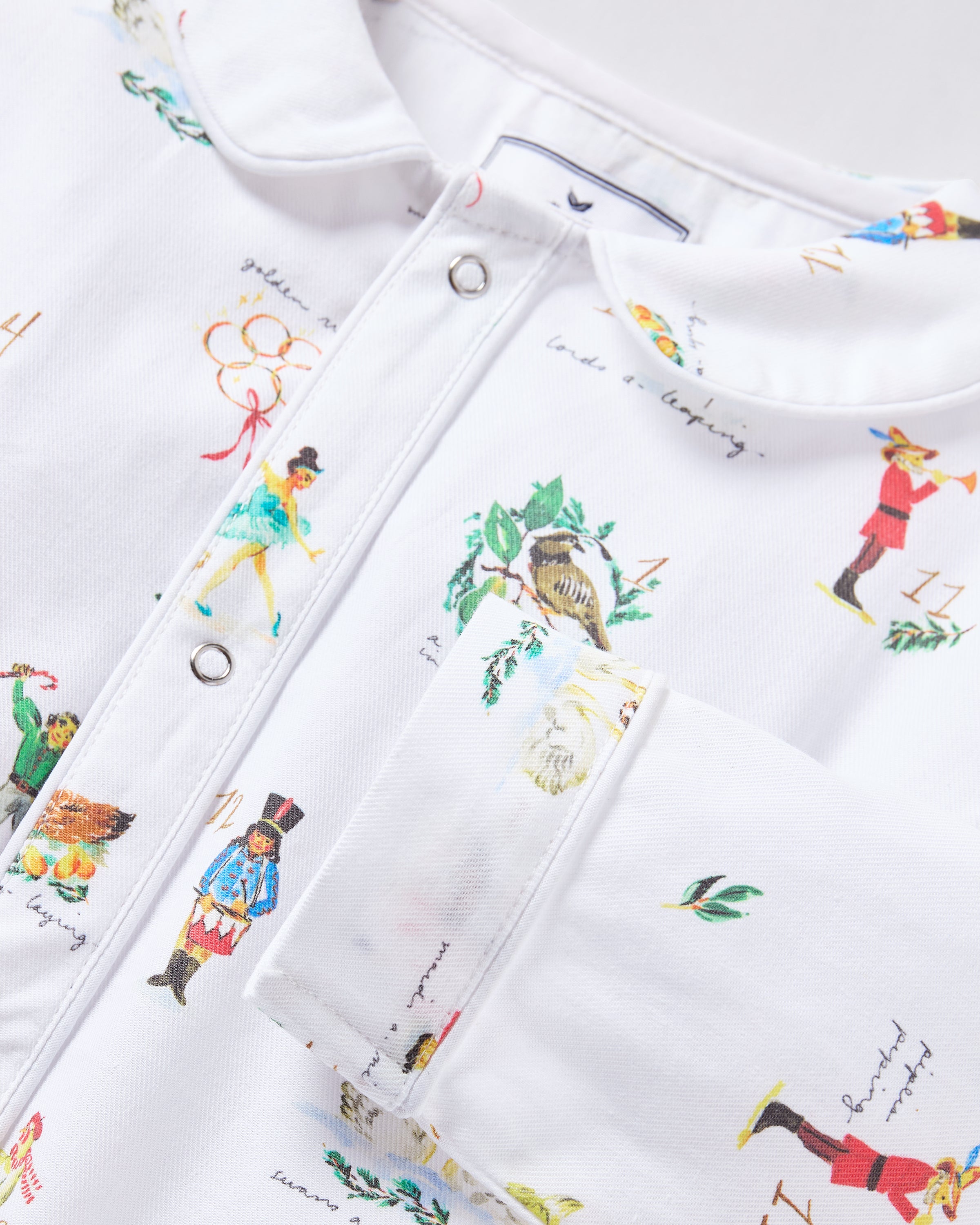 Baby's Twill Cambridge Romper in 12 Days of Christmas