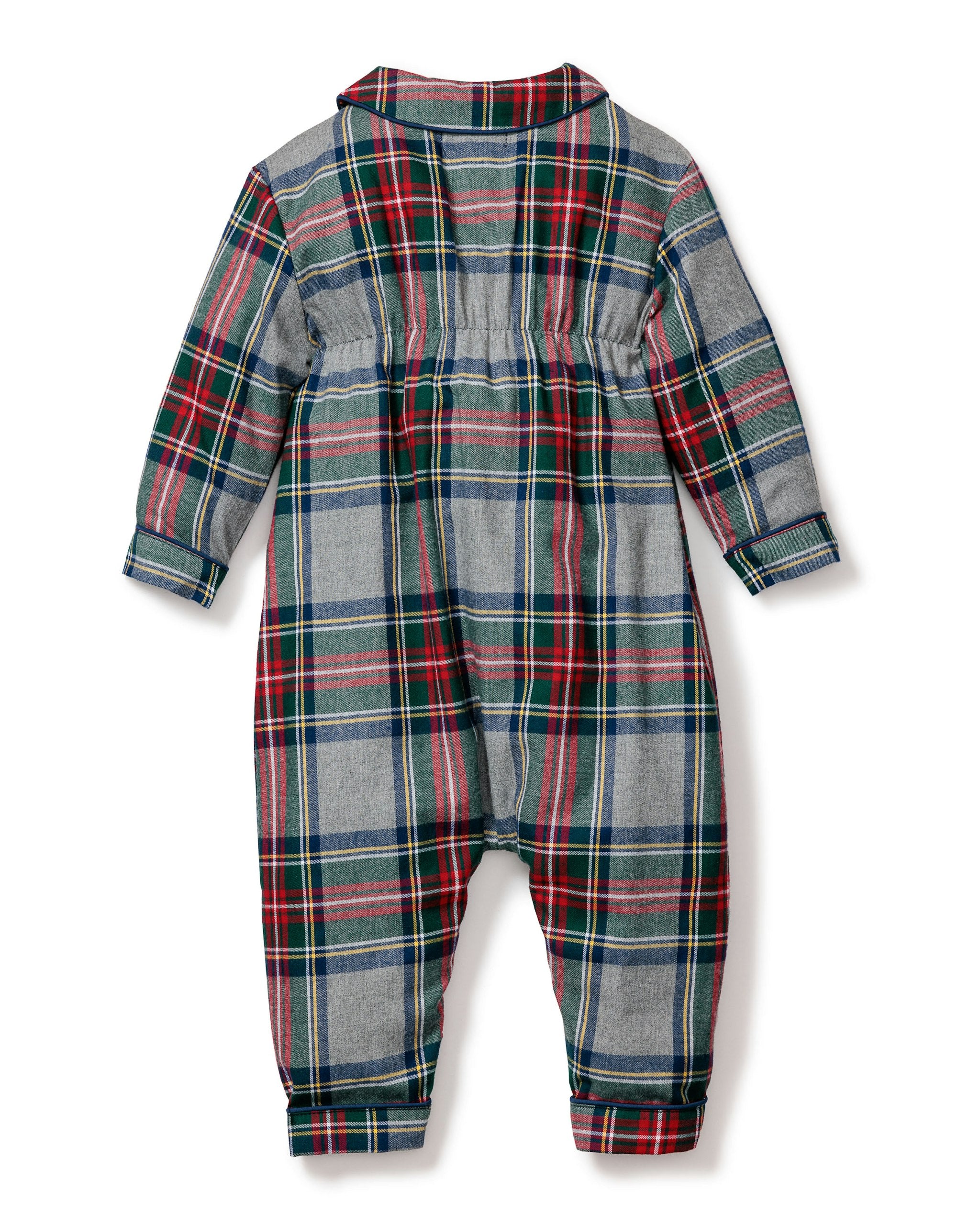 Baby's Brushed Cotton Cambridge Romper in Westminster Tartan in Westminster Tartan#Color_Westminster Tartan