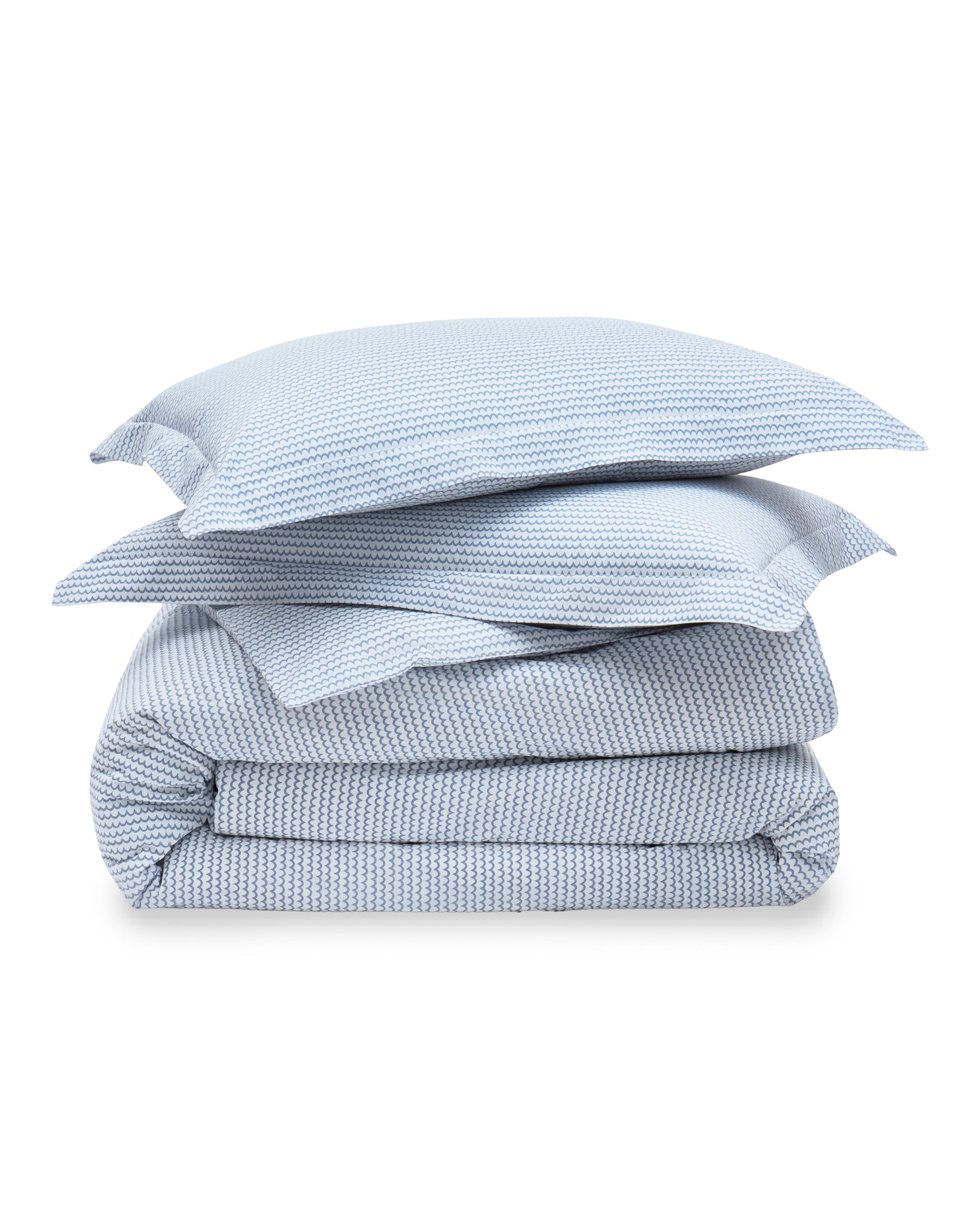 Luxe Premium Percale Duvet Set in La Mer in La Mer#Color_La Mer