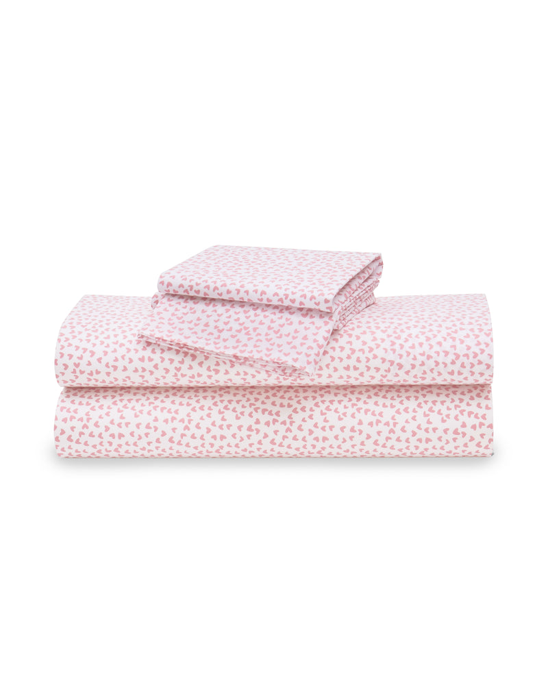 Luxe Premium 100% Cotton Sweethearts Bed Sheets