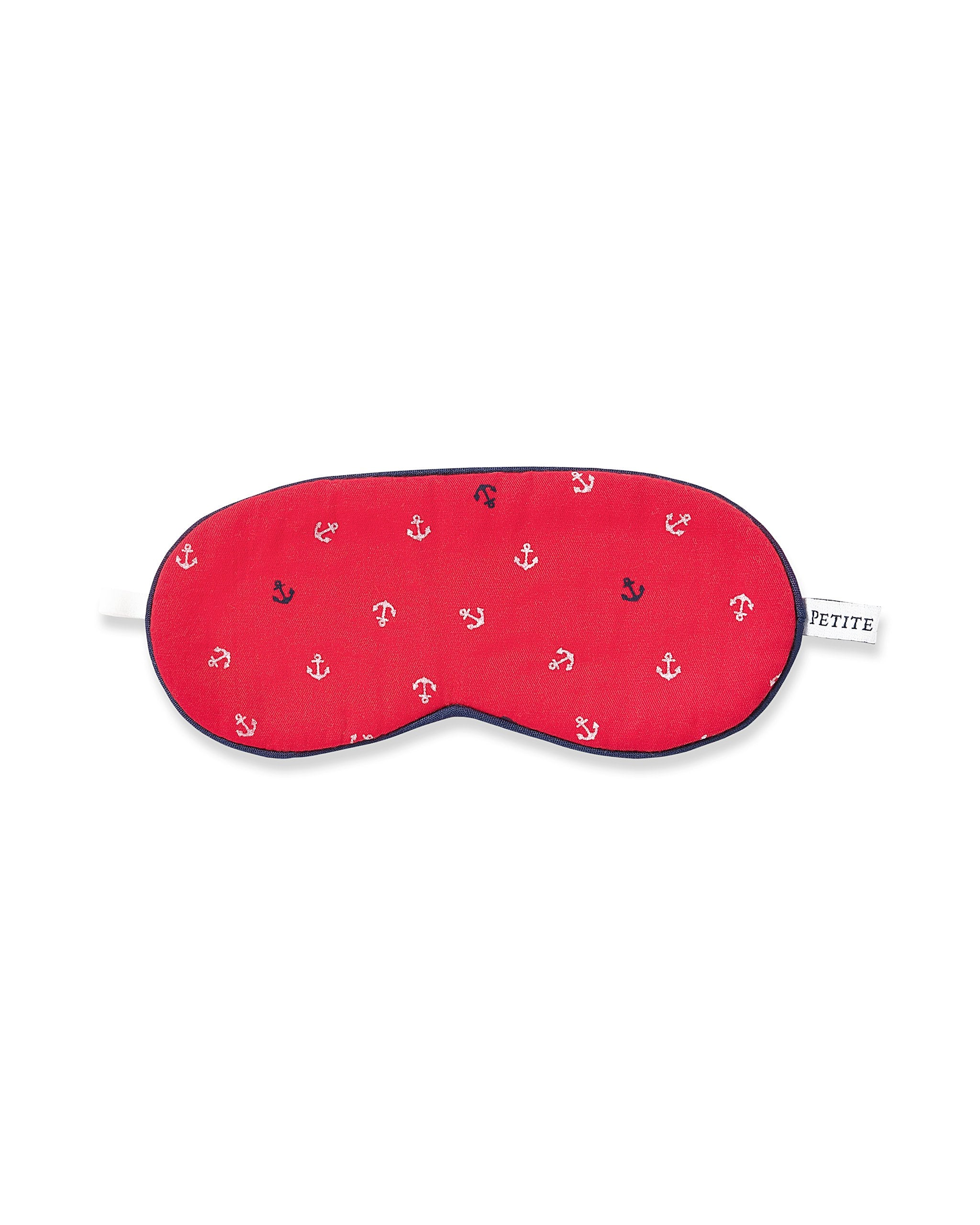 Kid's Twill Sleep Mask in Coastal Charm in Anchors Away#Color_Anchors Away