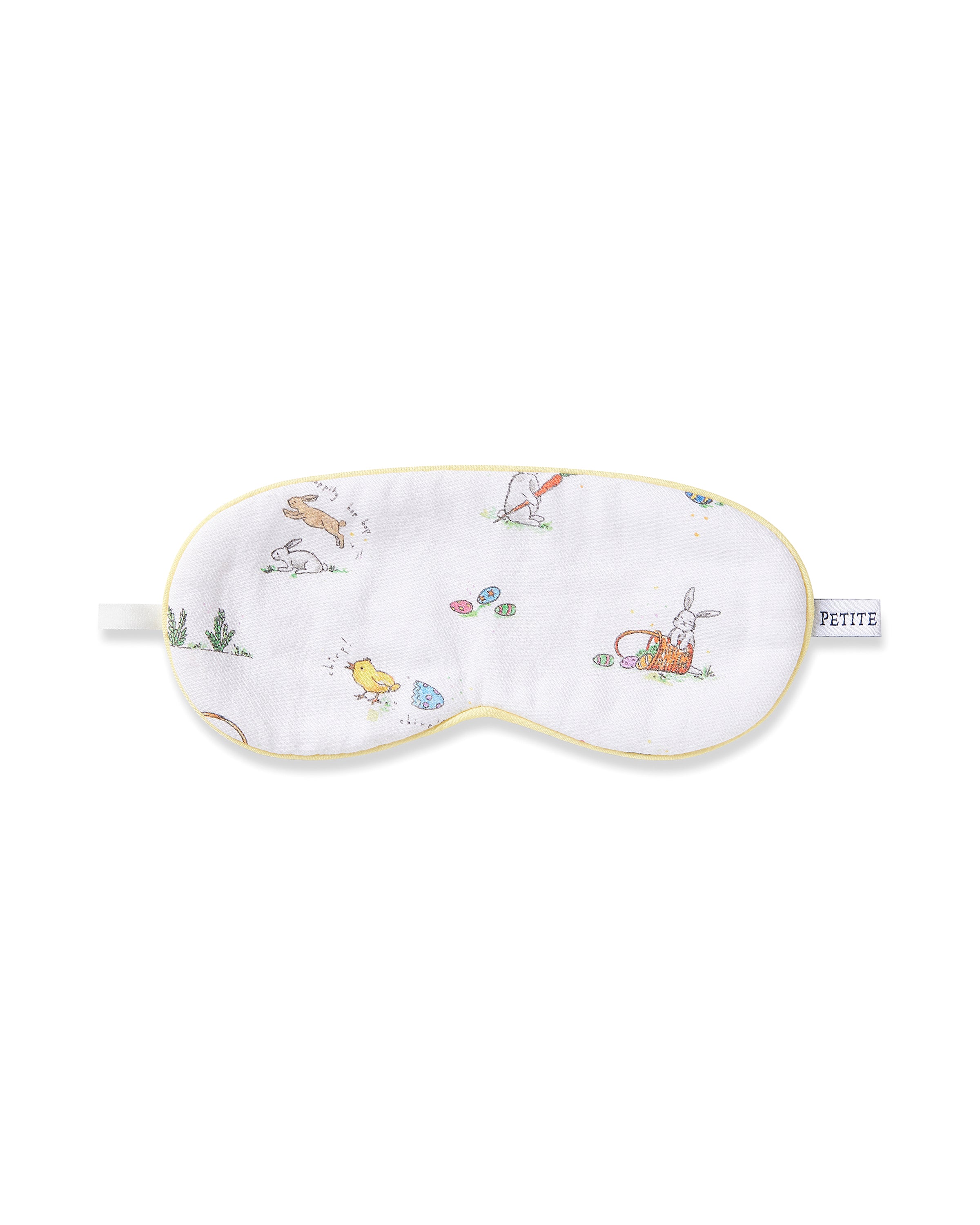 Kid's Twill Sleep Mask in Easter Frolic