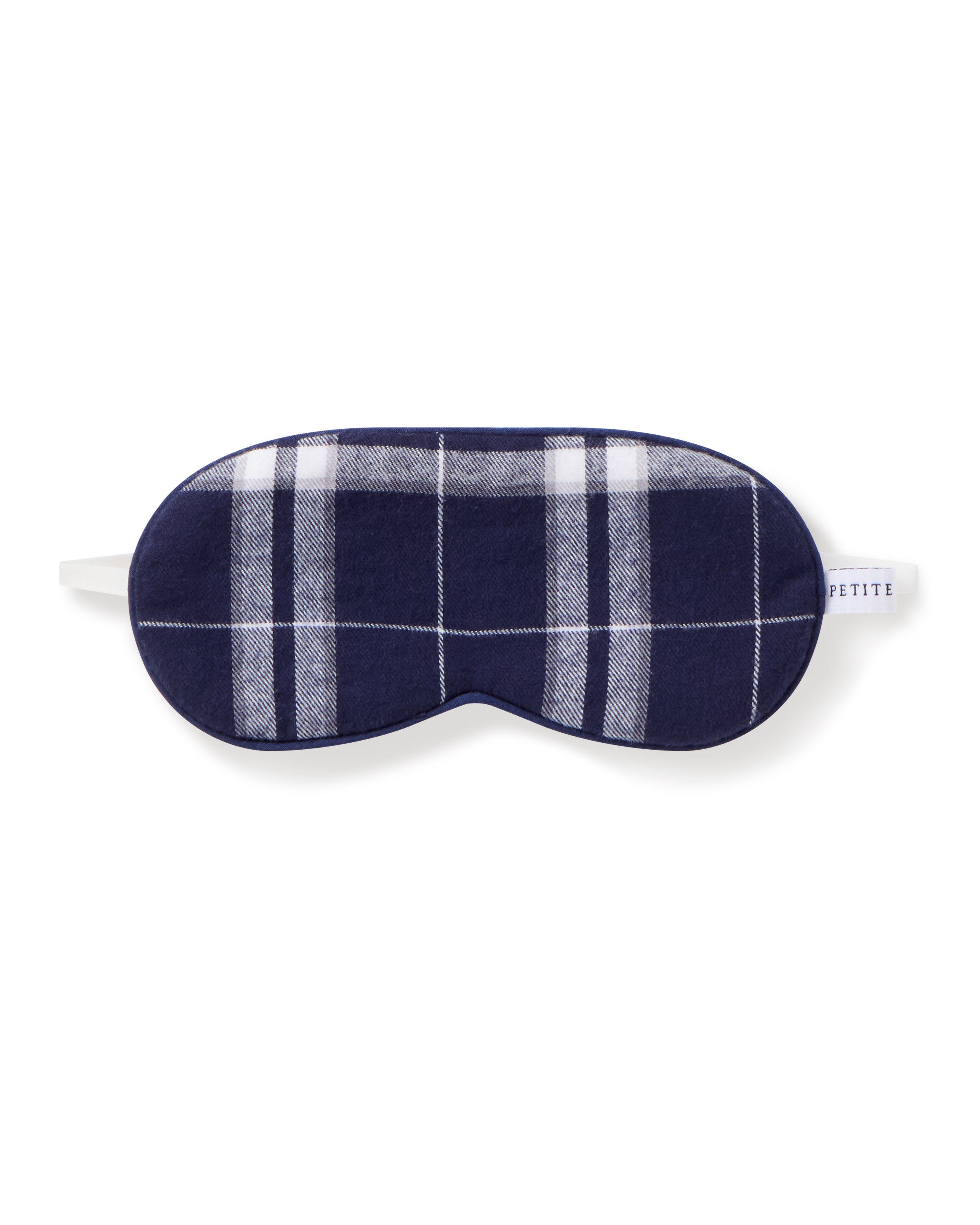 Kid's Brushed Cotton Sleep Mask in Oxford Tartan in Oxford Tartan#Color_Oxford Tartan