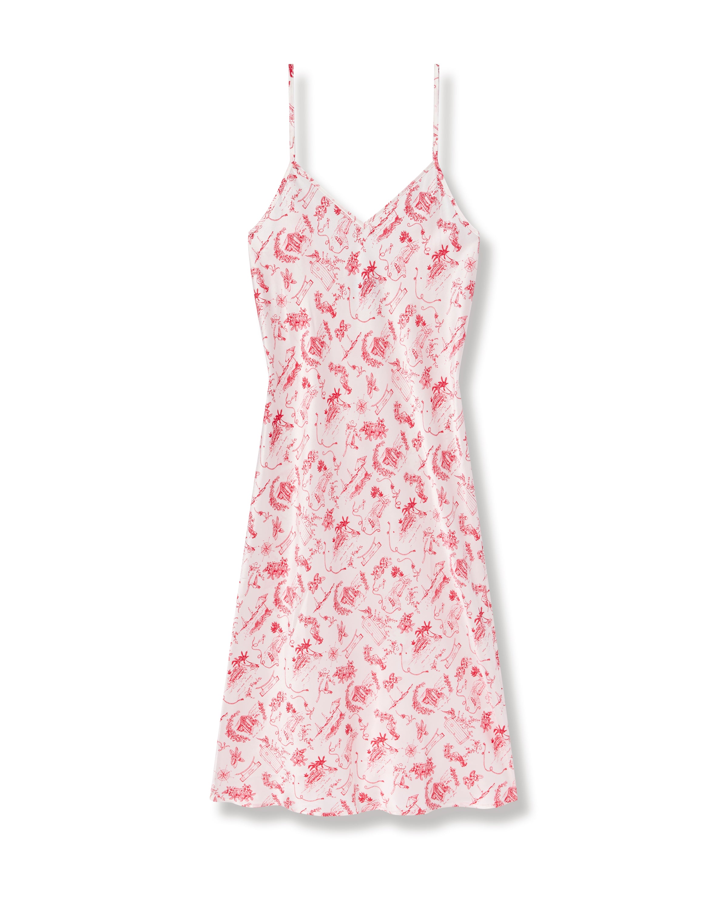 Petite Plume x Eden Rock Reverie Women's Silk Cosette Nightgown