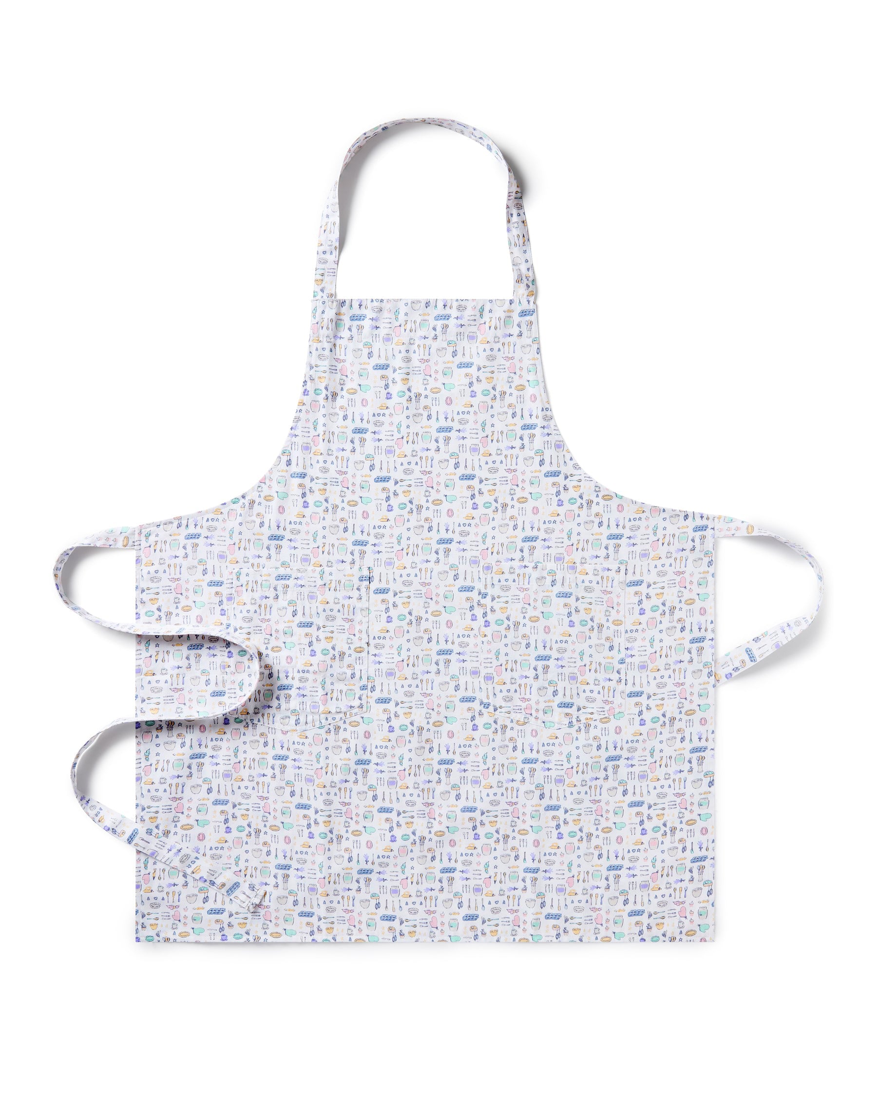 Kid's Twill Apron in Baking Spirits Bright