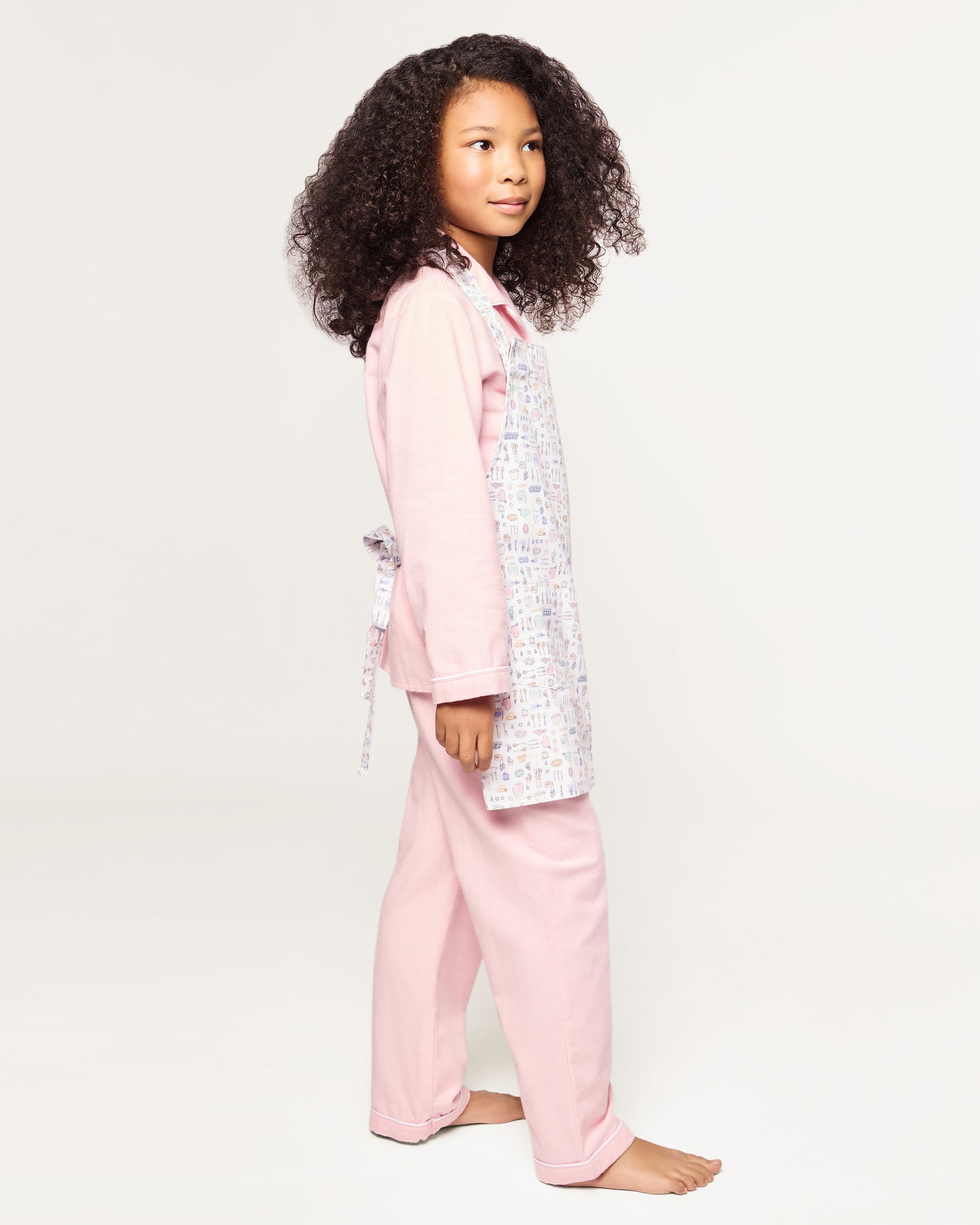 Kid's Twill Apron in Baking Spirits Bright