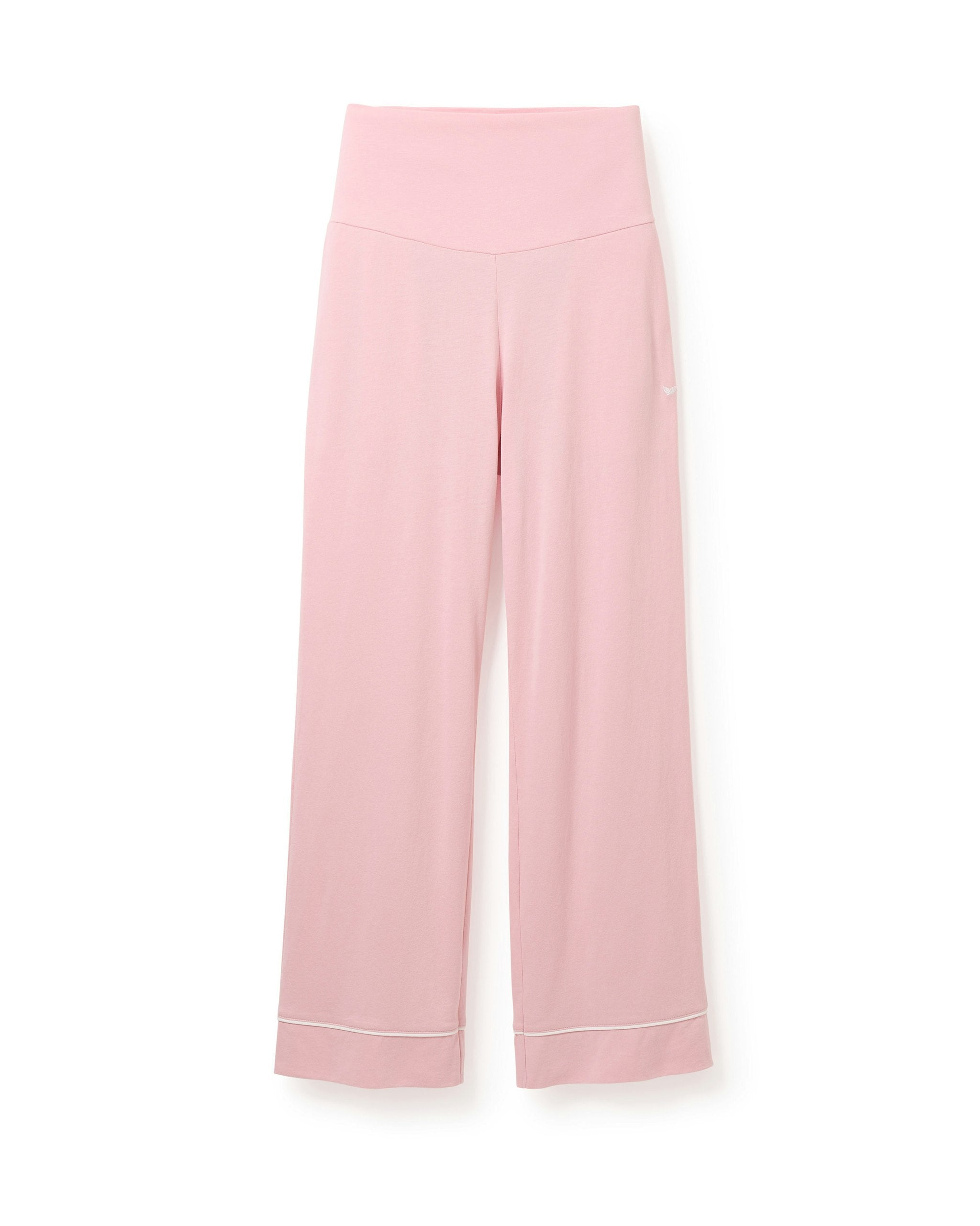 Women's Pima Maternity Pants in Navy in Pink#Color_Pink