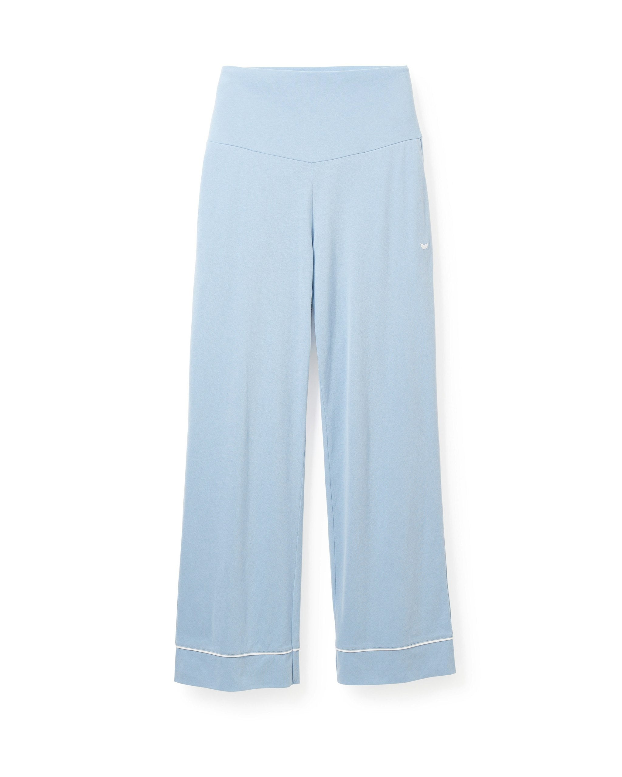 Women's Pima Maternity Pants in Periwinkle in Periwinkle#Color_Periwinkle