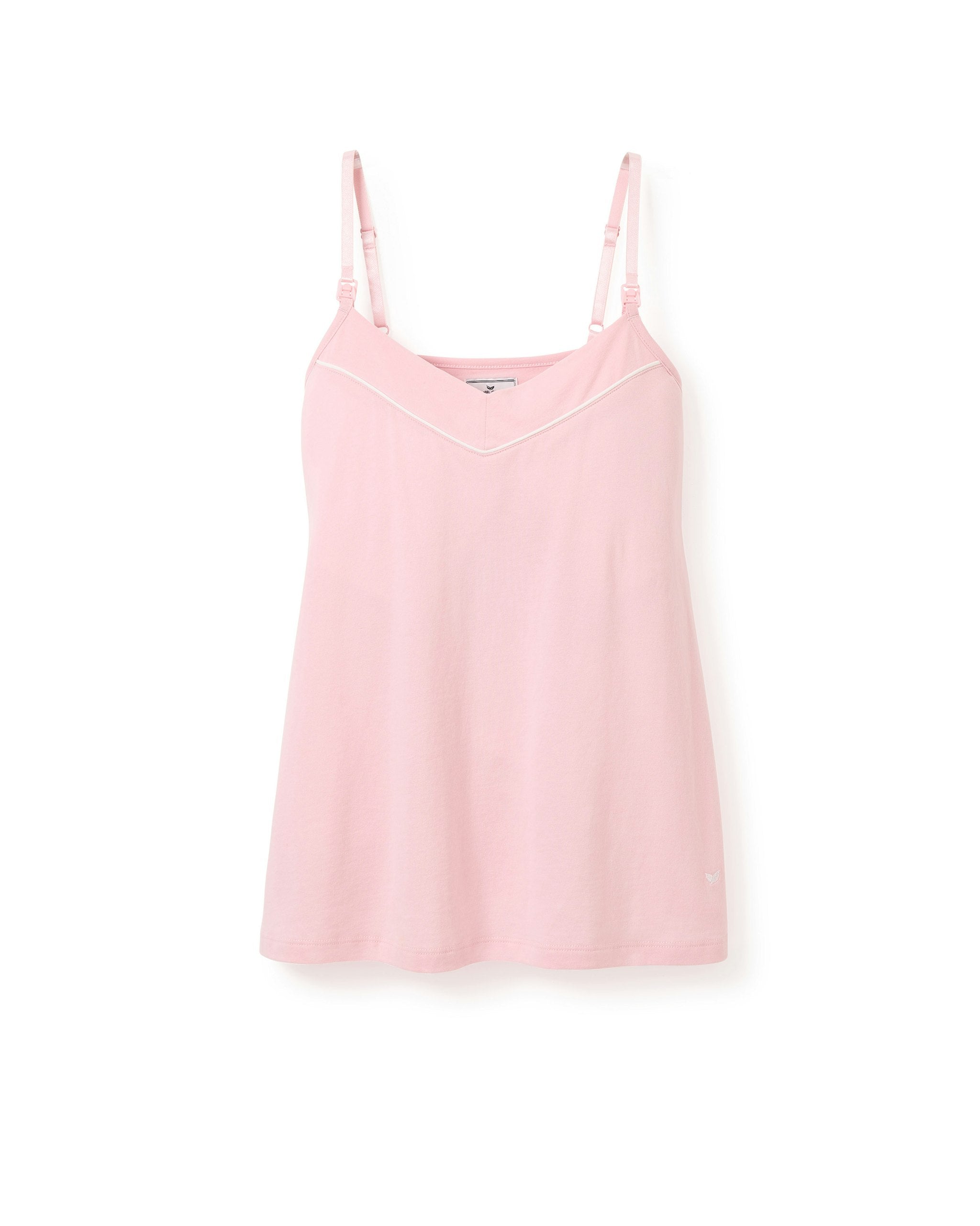 Women's Pima Maternity Camisole in Pink in Pink#Color_Pink