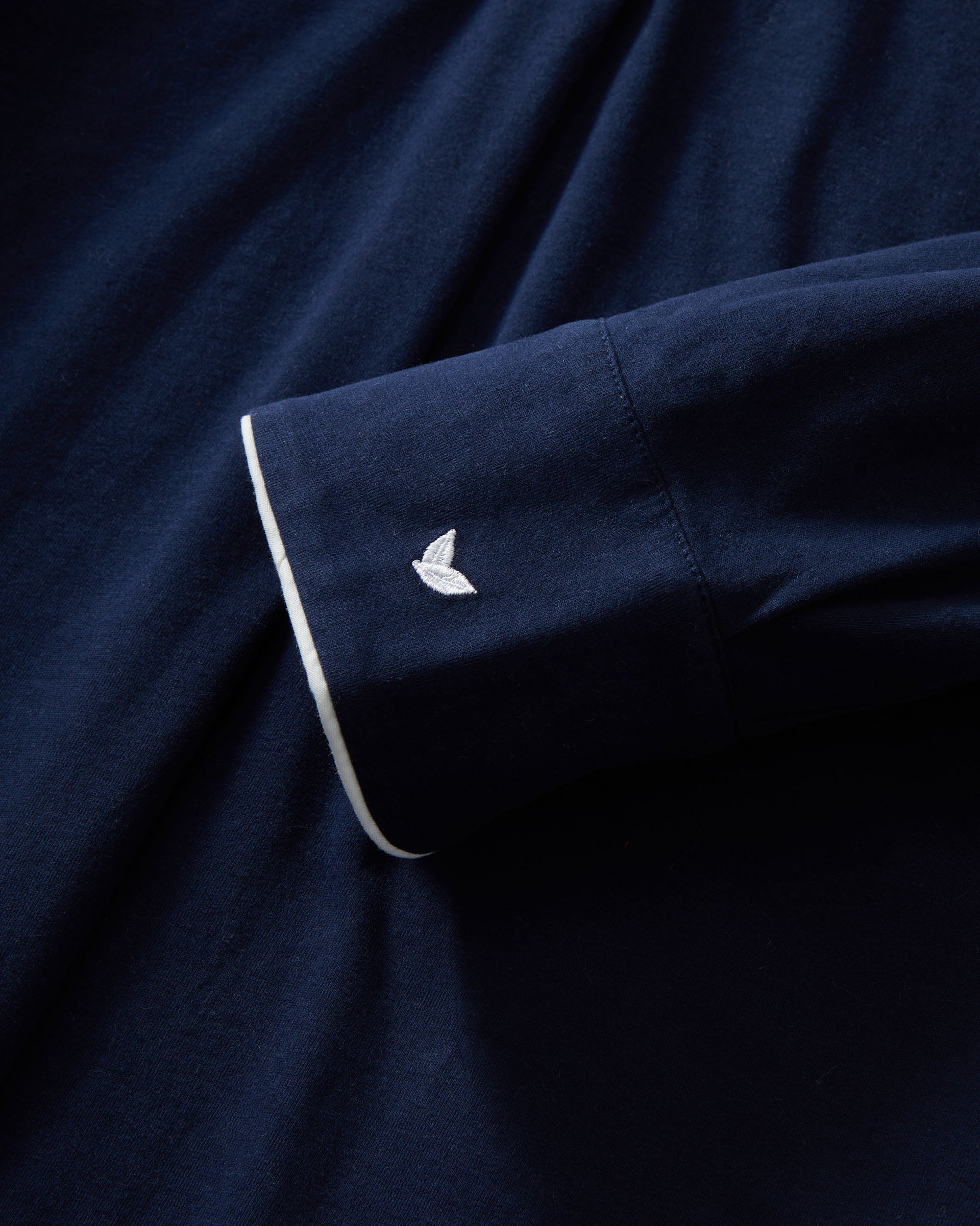 Women's Pima Maternity Nightshirt in Navy
