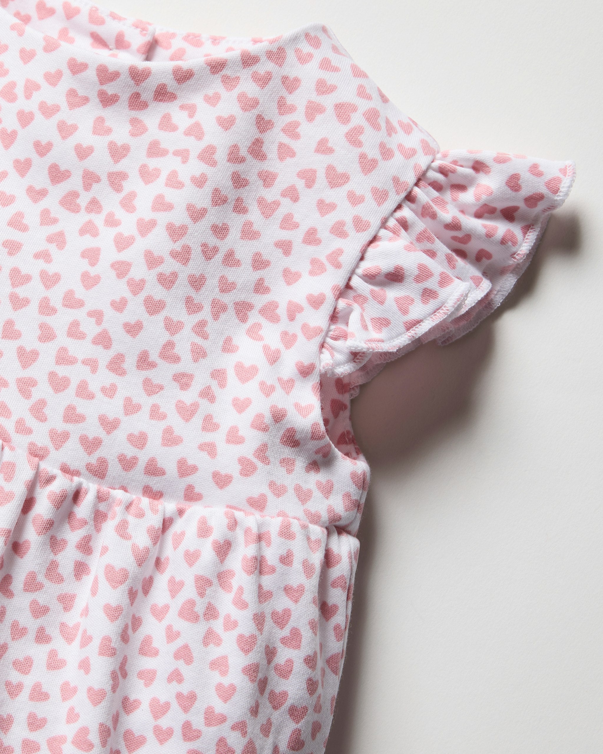 Baby's Pima Isla Play Romper in La Mer in Sweethearts#Color_Sweethearts