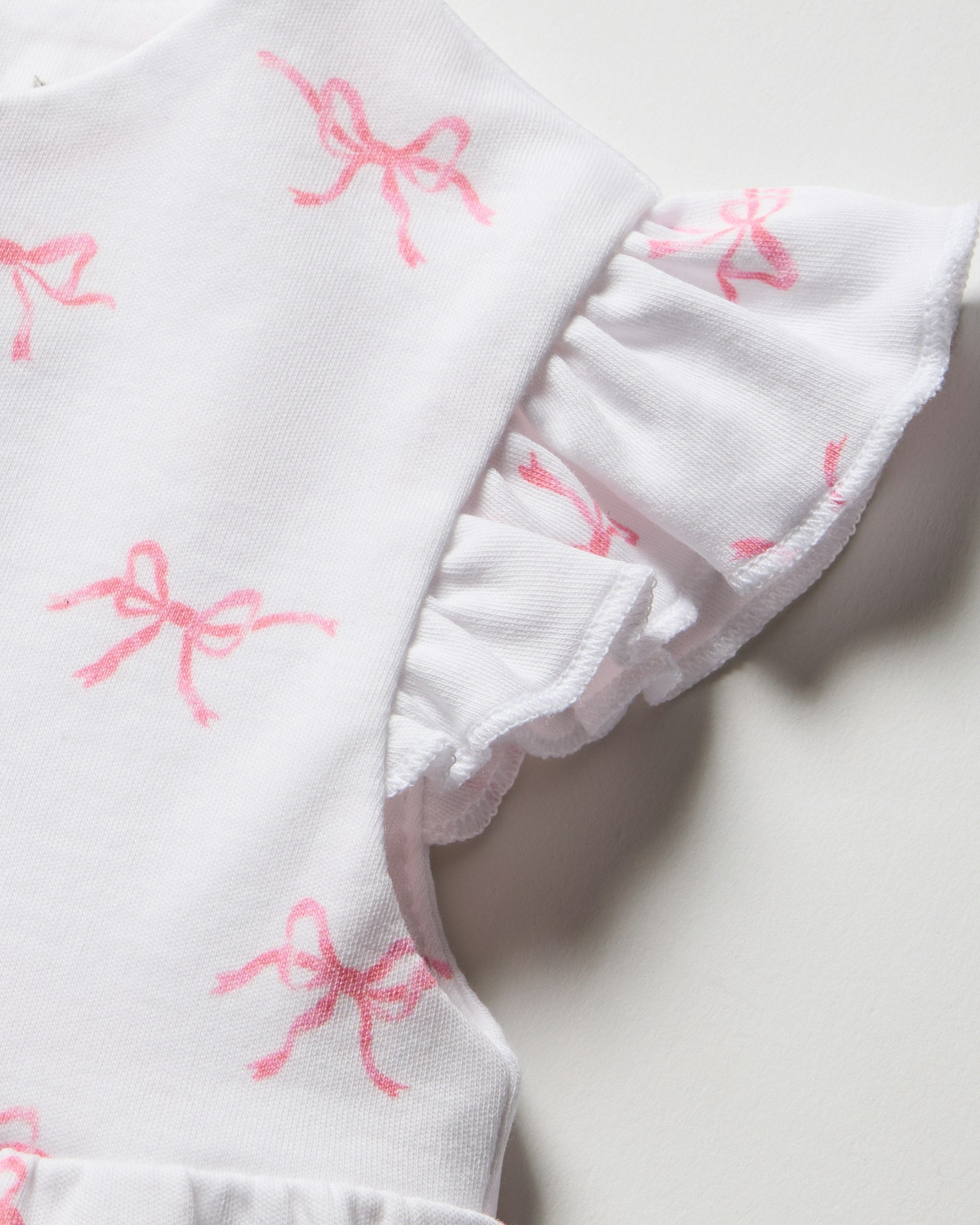 Baby's Pima Isla Play Romper in La Mer in Blushing Bows#Color_Blushing Bows