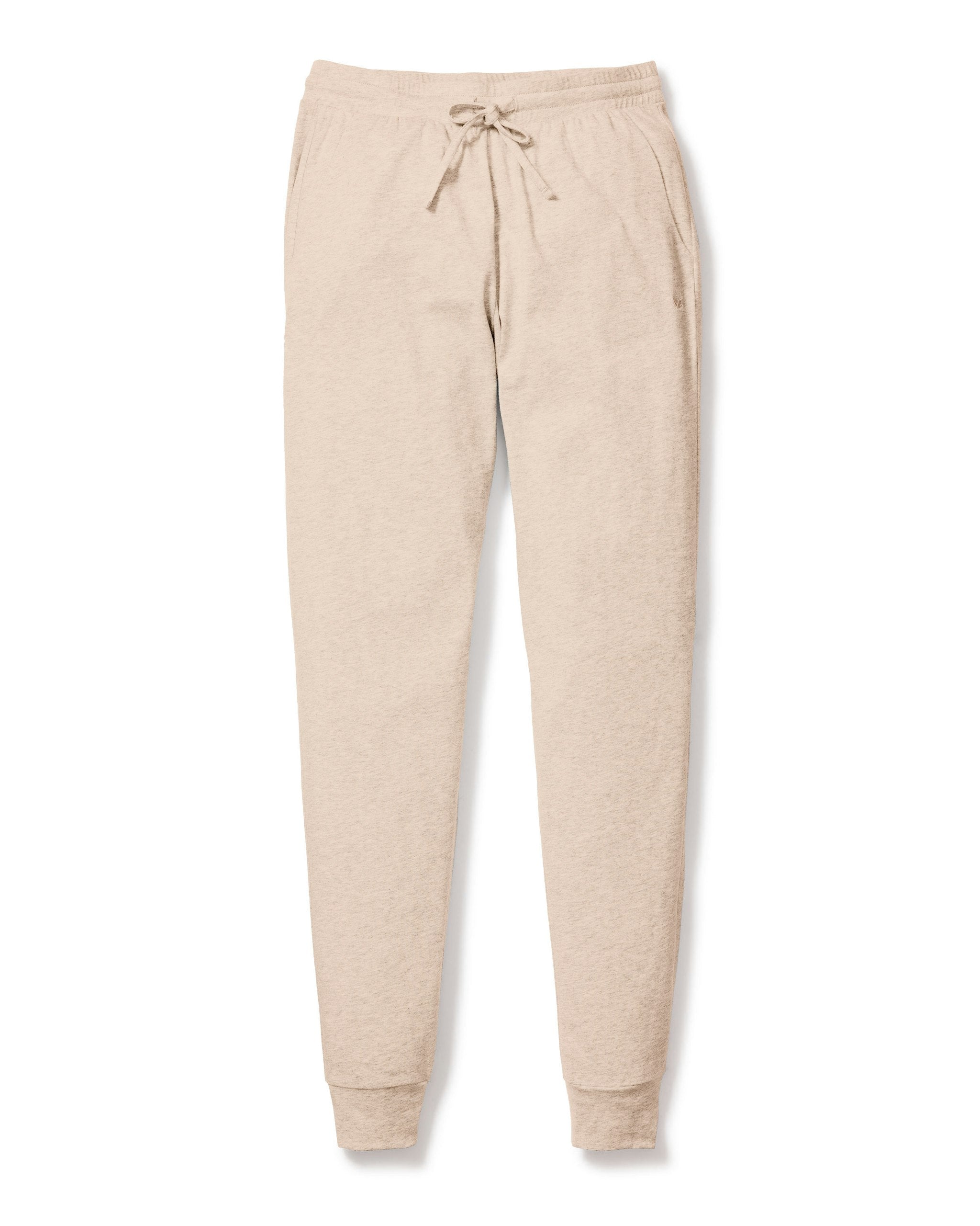 Women's Pima Lounge Pants in Dark Heather Grey in Camel#Color_Camel