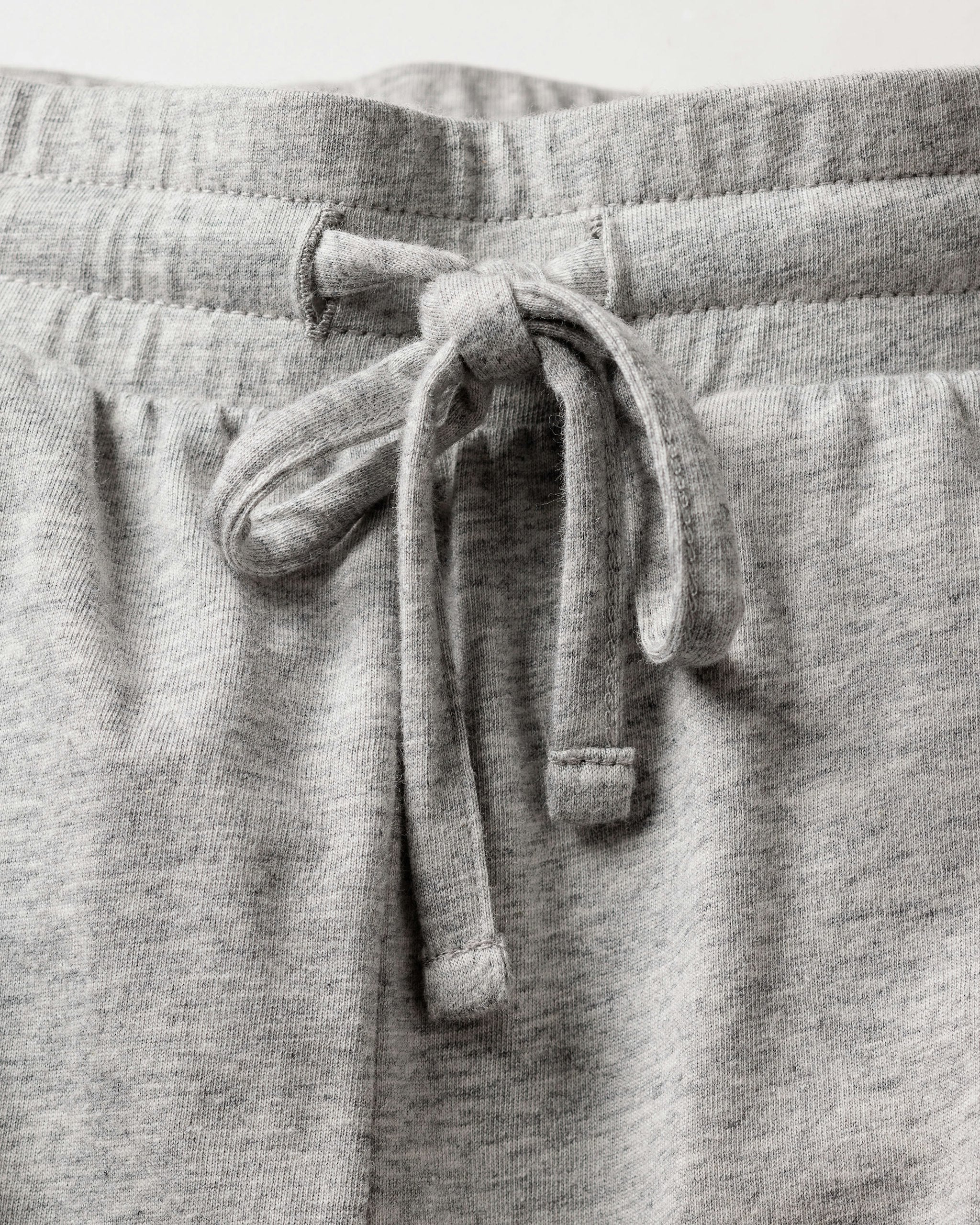 Women's Pima Lounge Pants in White in Light Heather Grey#Color_Light Heather Grey