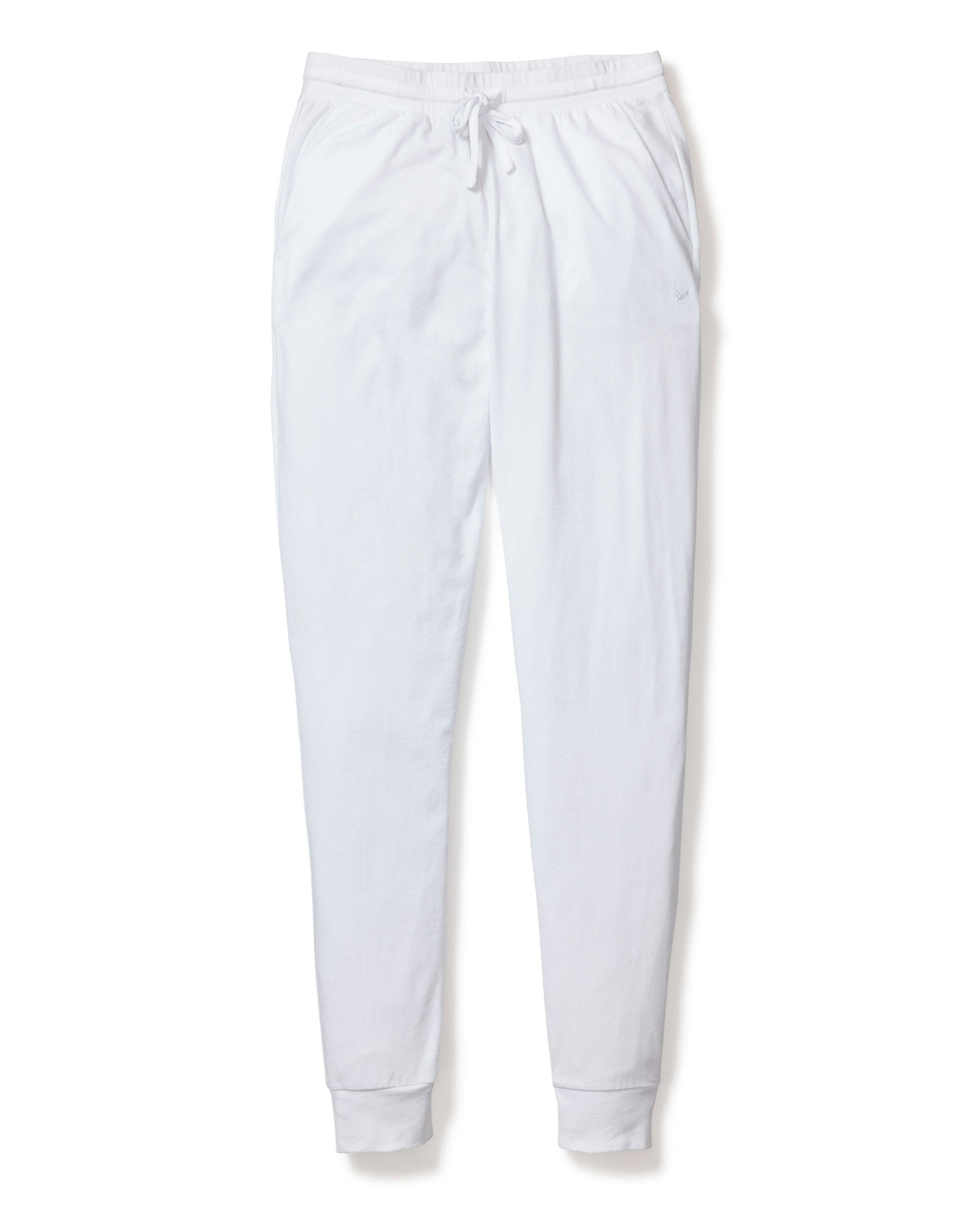 Women's Pima Lounge Pants in White in White#Color_White