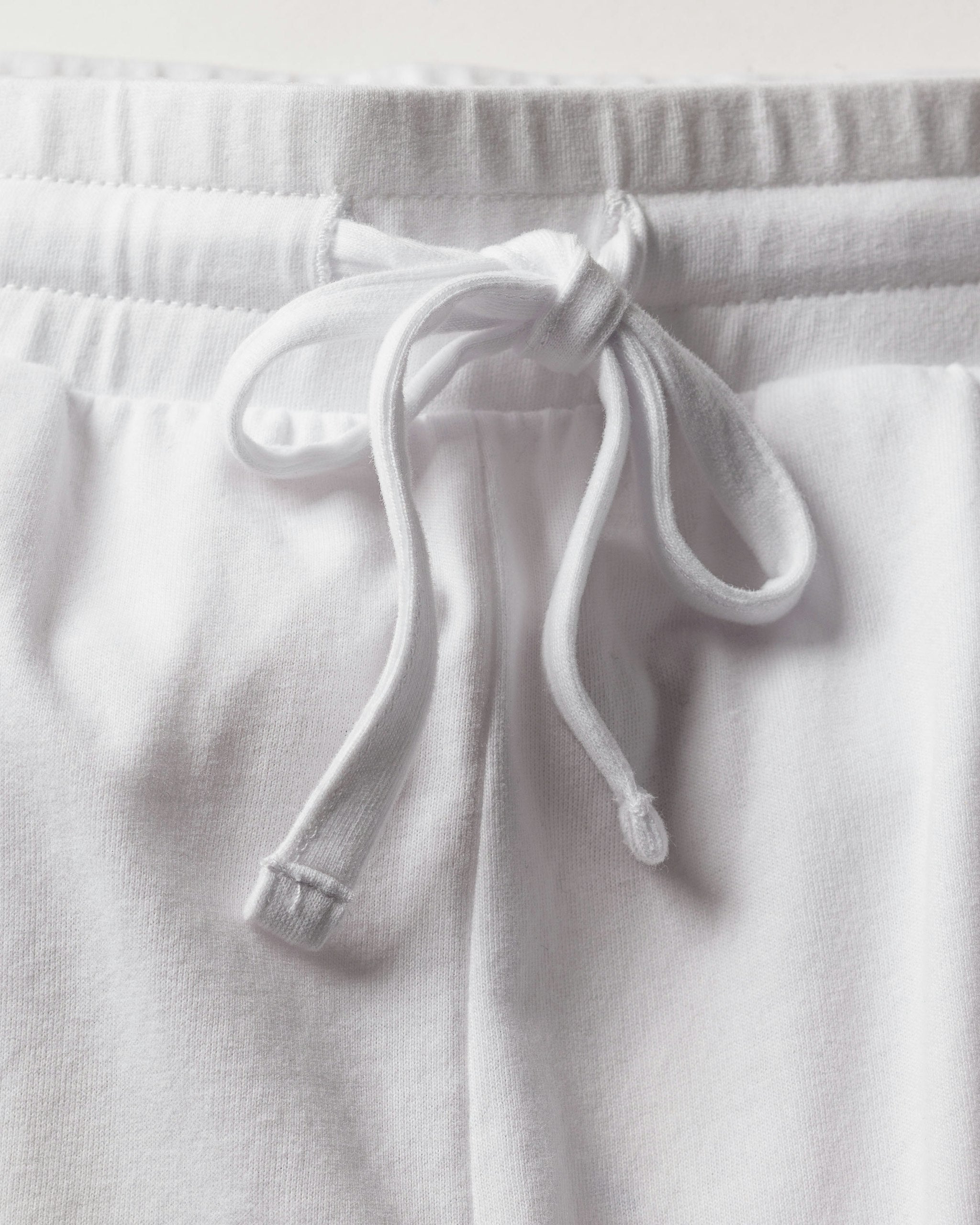 Women's Pima Lounge Pants in White in White#Color_White