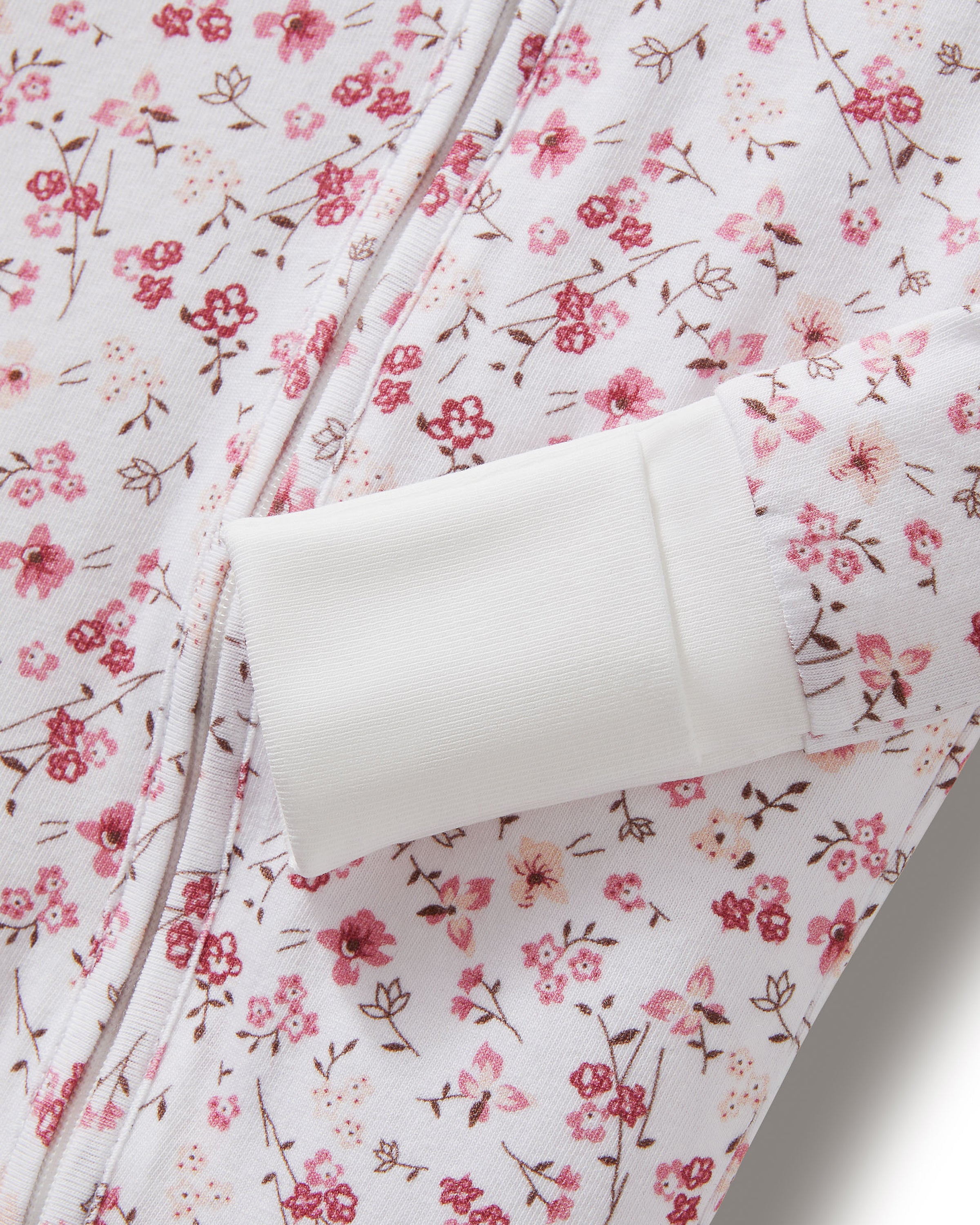 Baby's Pima Peekaboo Romper in Dorset Floral