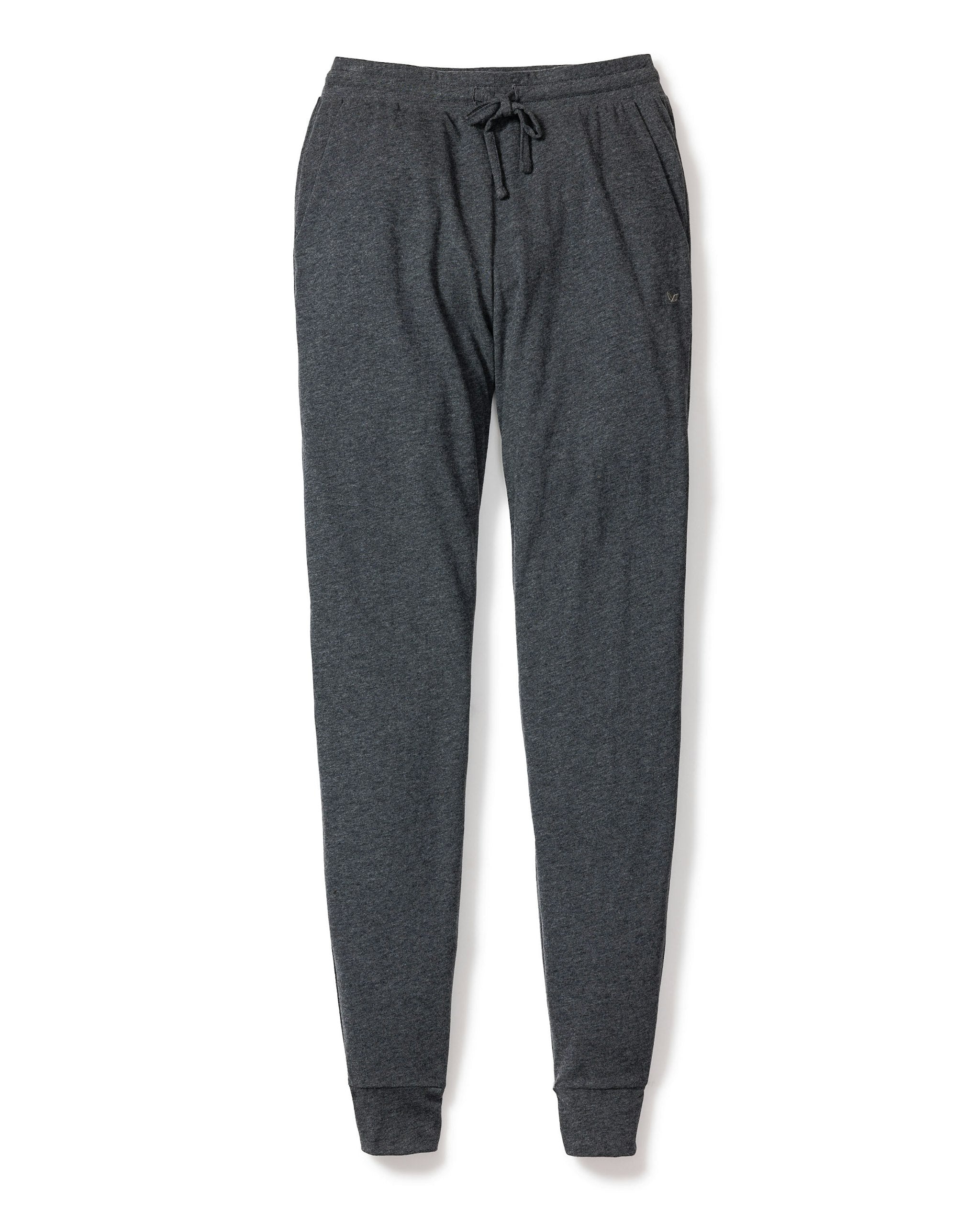 Women's Pima Lounge Pants in Camel in Dark Heather Grey#Color_Dark Heather Grey