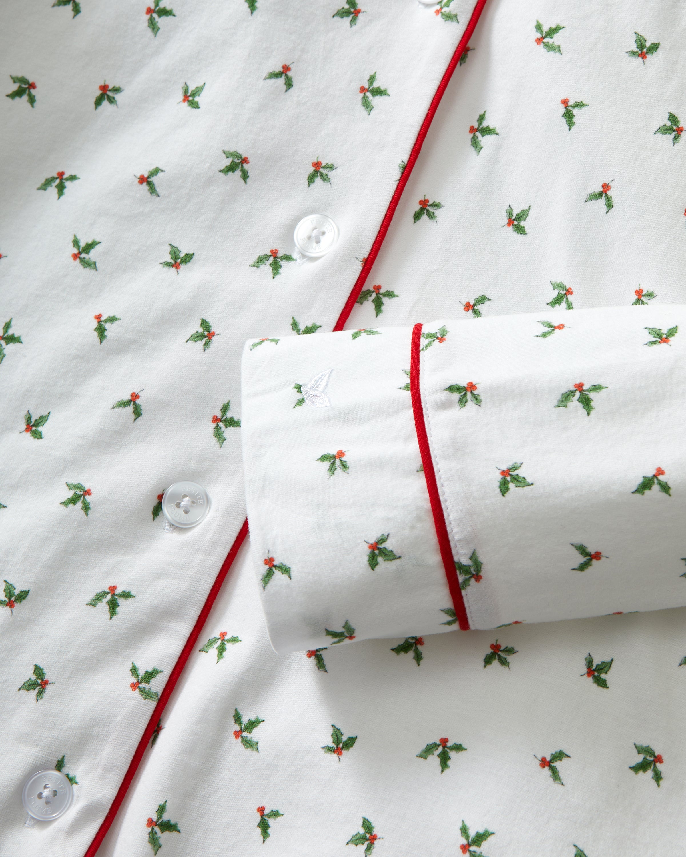 Women's Pima Nightshirt in Mistletoe Moments