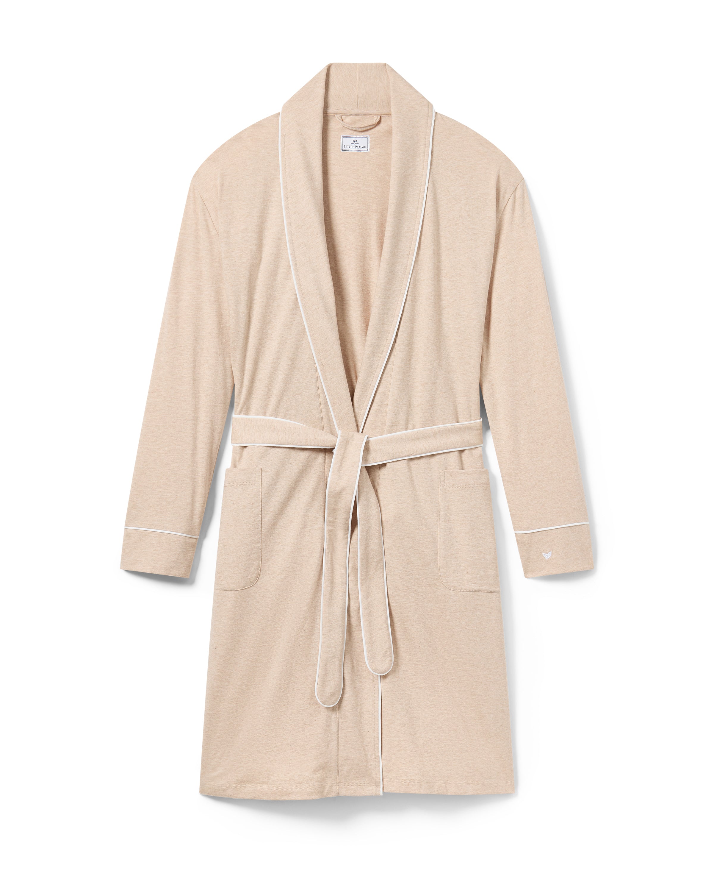 Women's Pima Robe in Camel