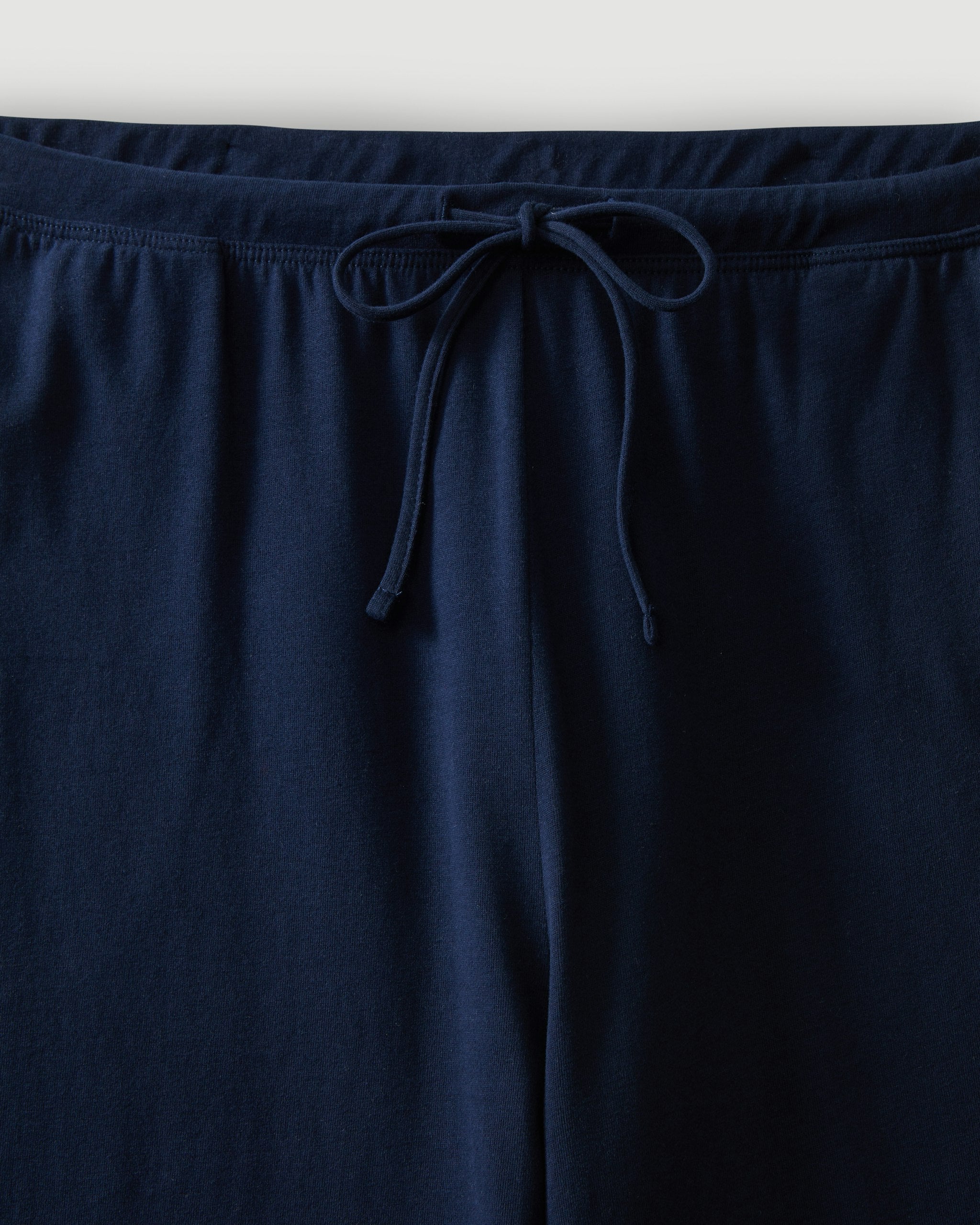 Women's Pima Wide-Leg Lounge Pant in Navy in Navy#Color_Navy
