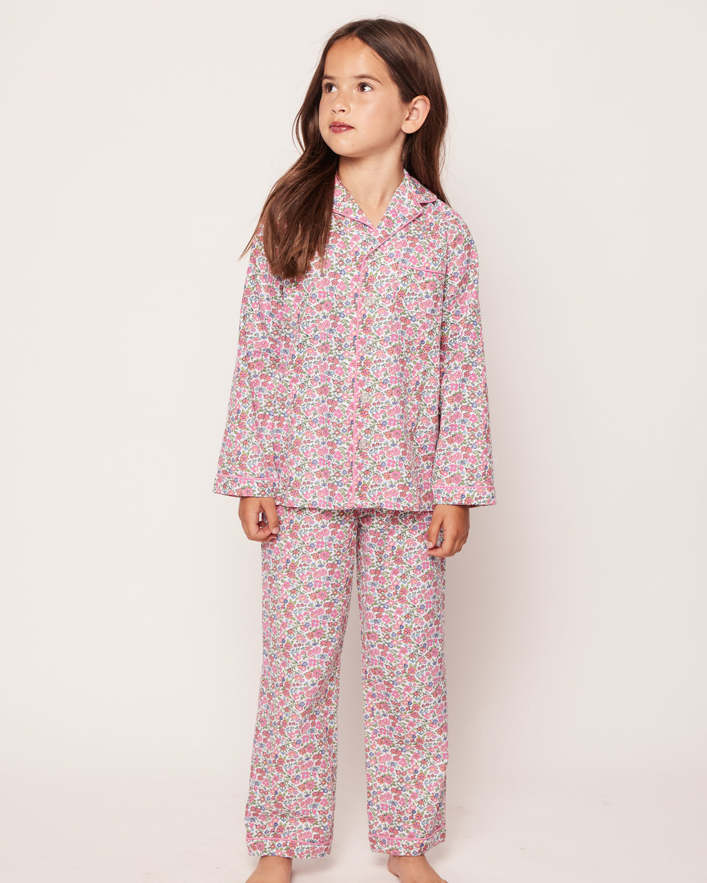 Children's Fleurs de Rose Pajama Set | Petite Plume