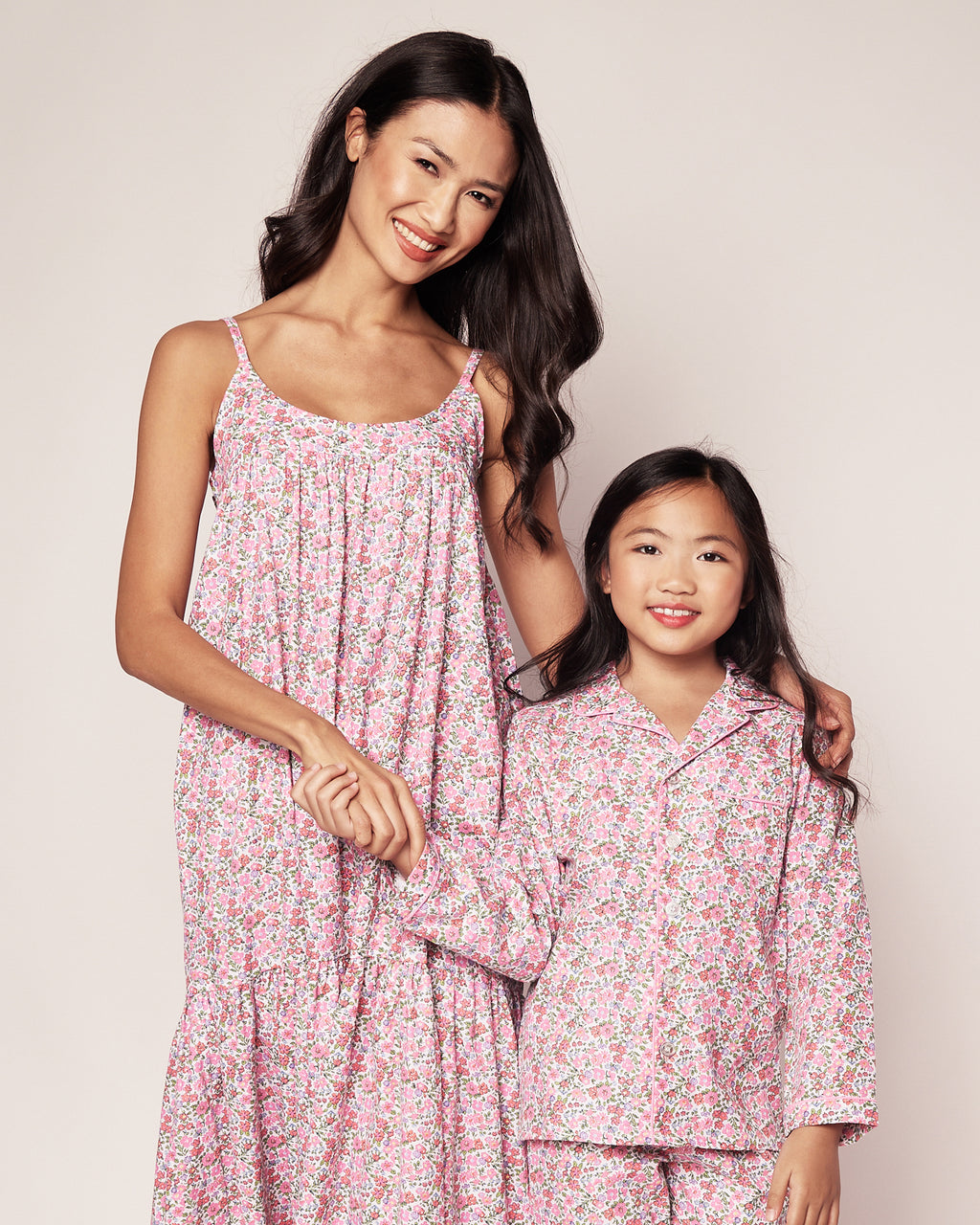 | Children\'s Rose Set Pajama Petite de Fleurs Plume