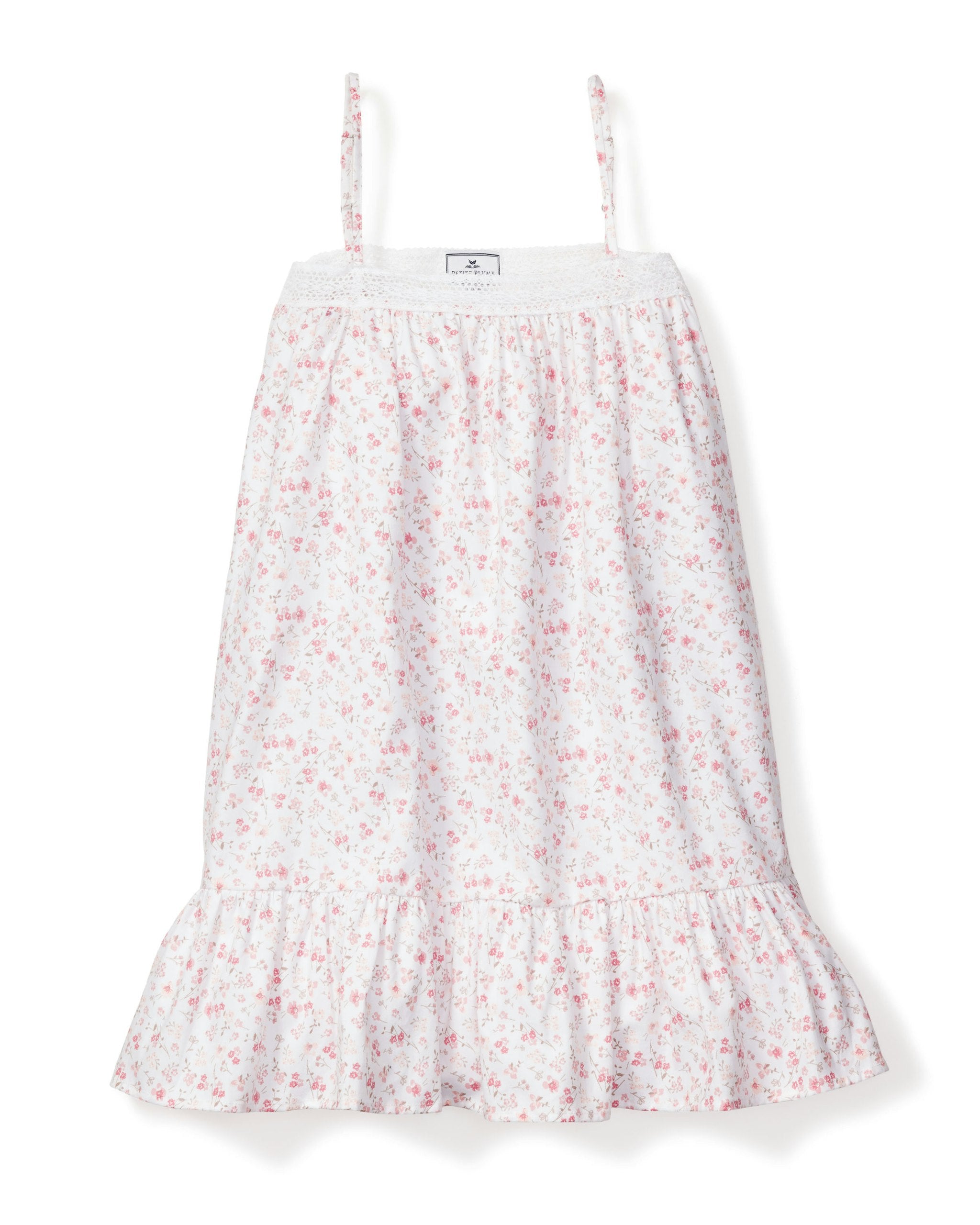 Girl's Twill Lily Nightgown in Dorset Floral in Dorset Floral#Color_Dorset Floral
