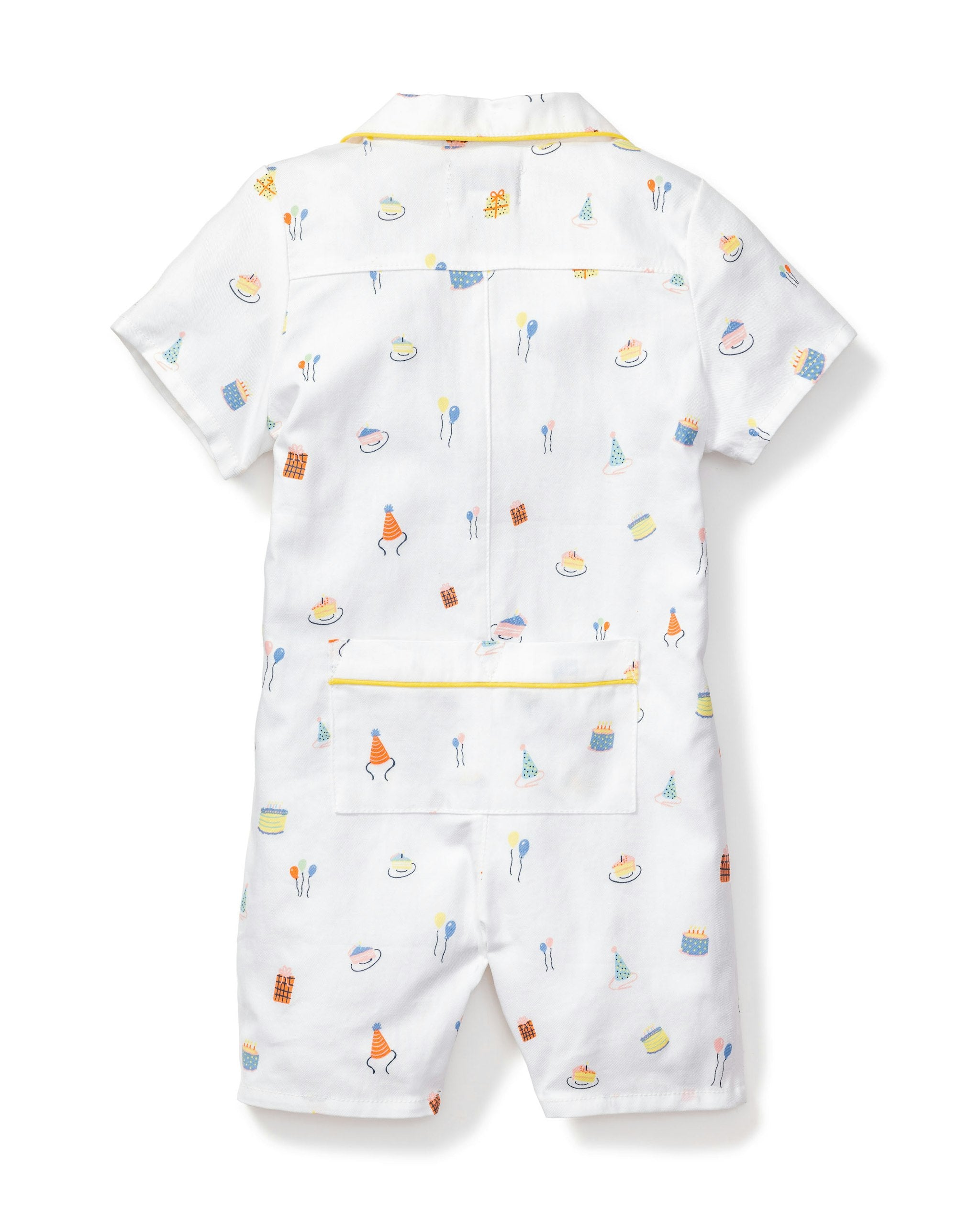Baby's Twill Summer Romper in Birthday Wishes in Birthday Wishes#Color_Birthday Wishes