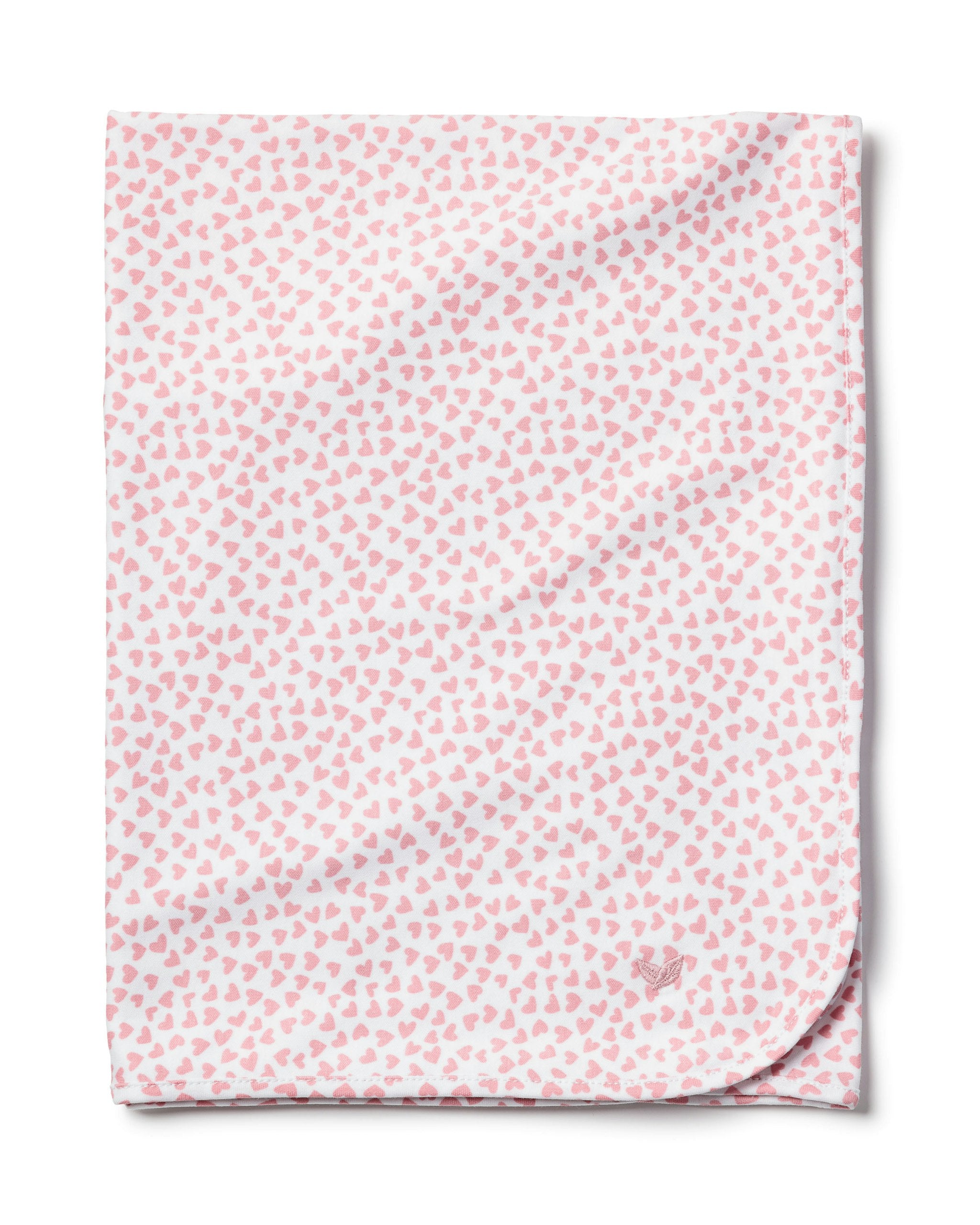 Pima Baby Blanket in Blushing Bows in Sweethearts#Color_Sweethearts
