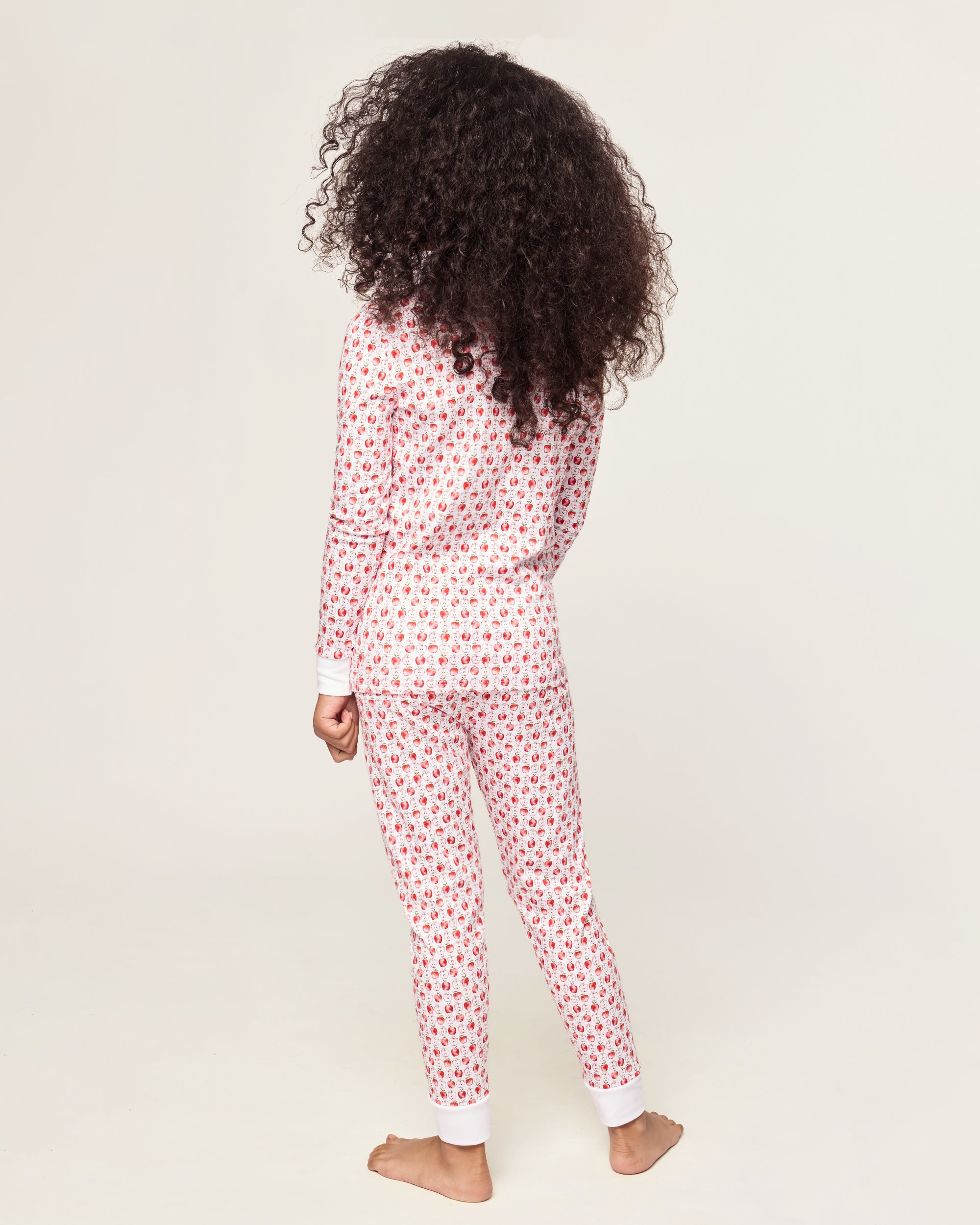 Kid's Pima Snug Fit Pajama Set in Autumn Orchards