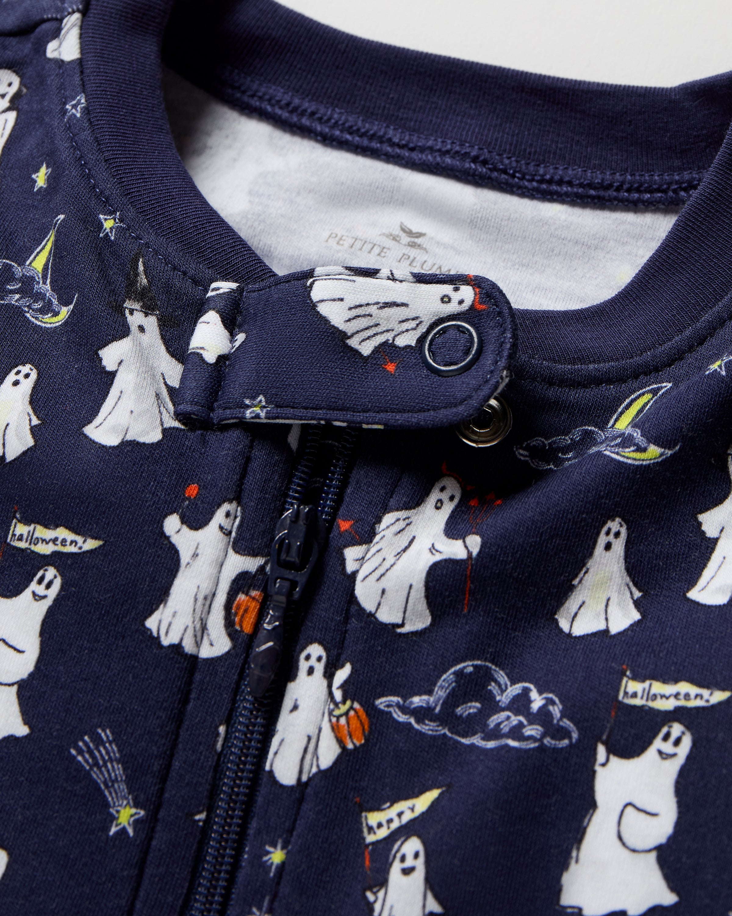 Baby's Pima Romper in Spooky Slumber