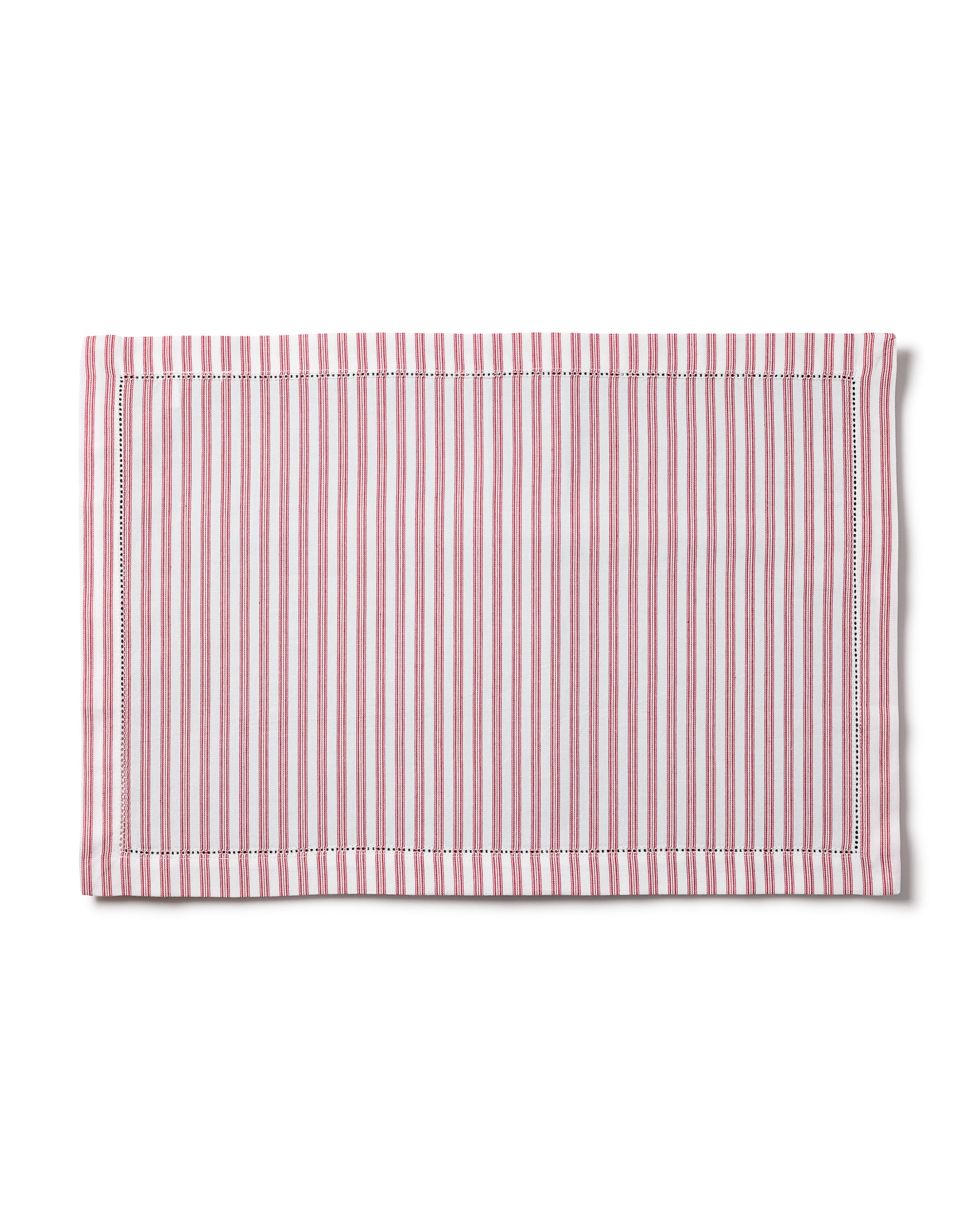 Table Linen Set in Red Timeless Toile & Antique Red Ticking