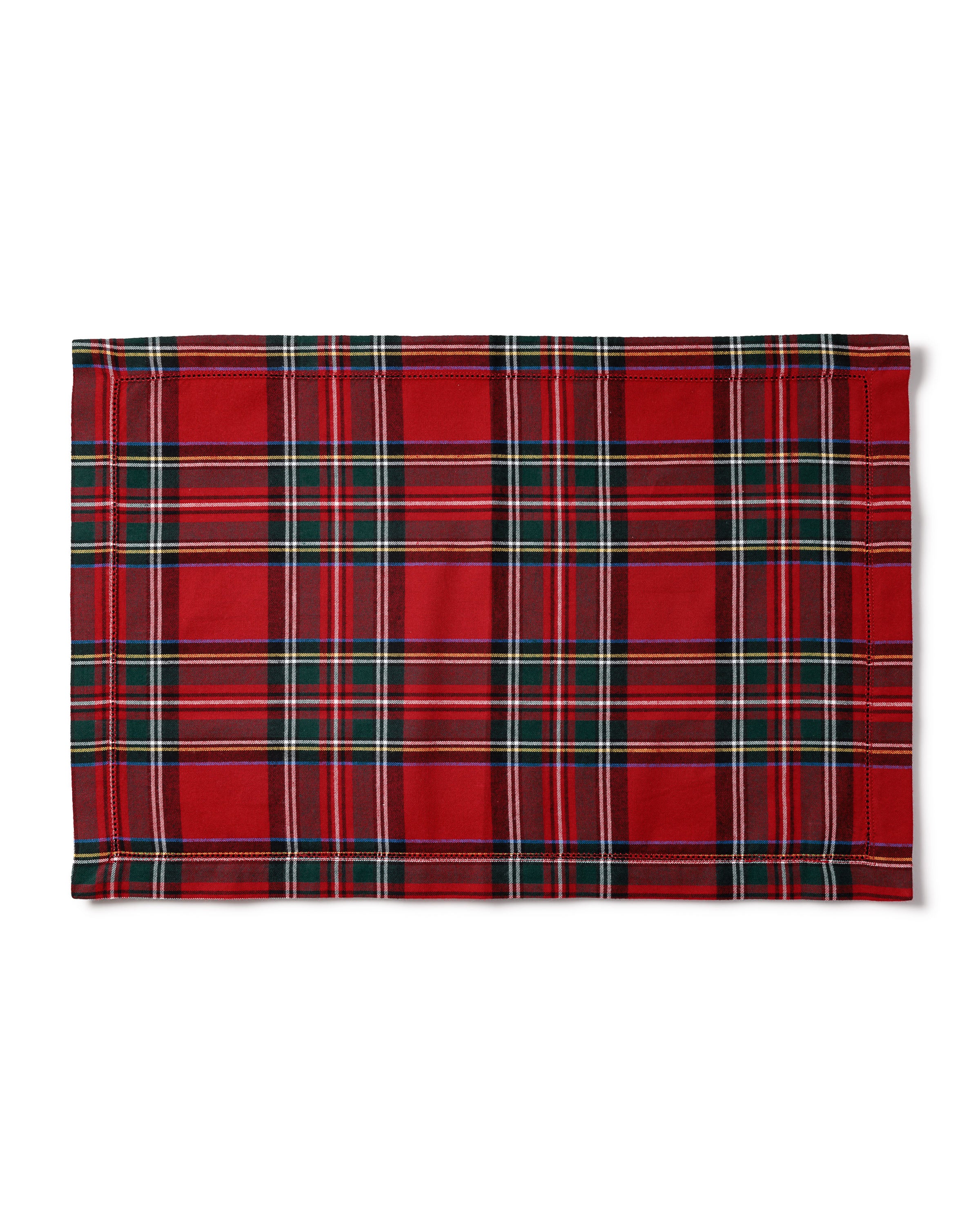 Signature Twill Placemats in Imperial Tartan