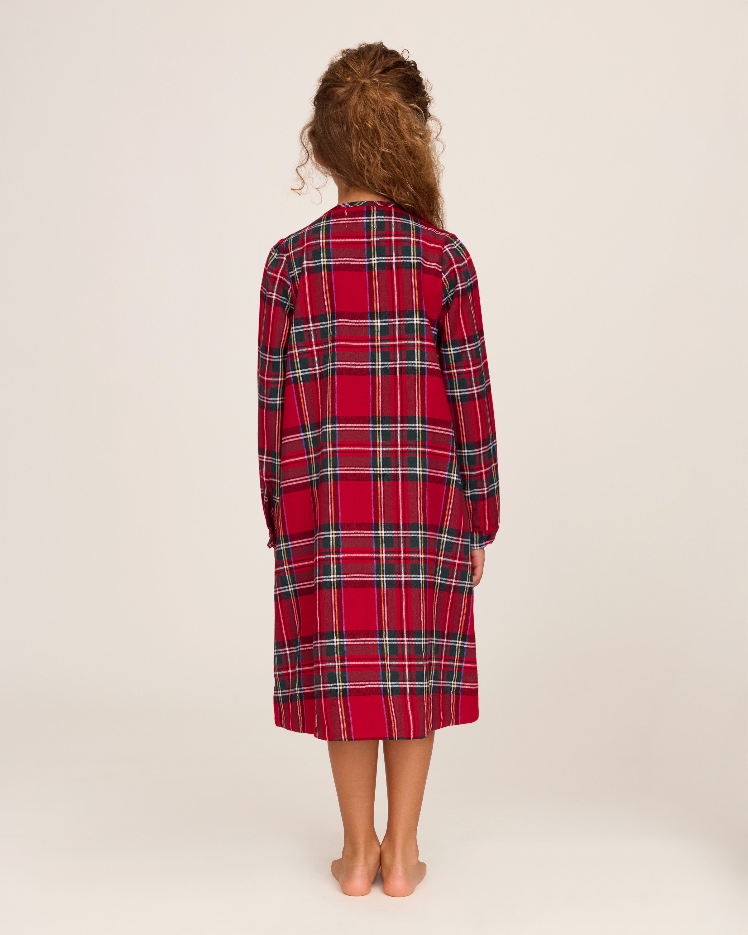 Girl's Brushed Twill Beatrice Nightgown in Imperial Tartan