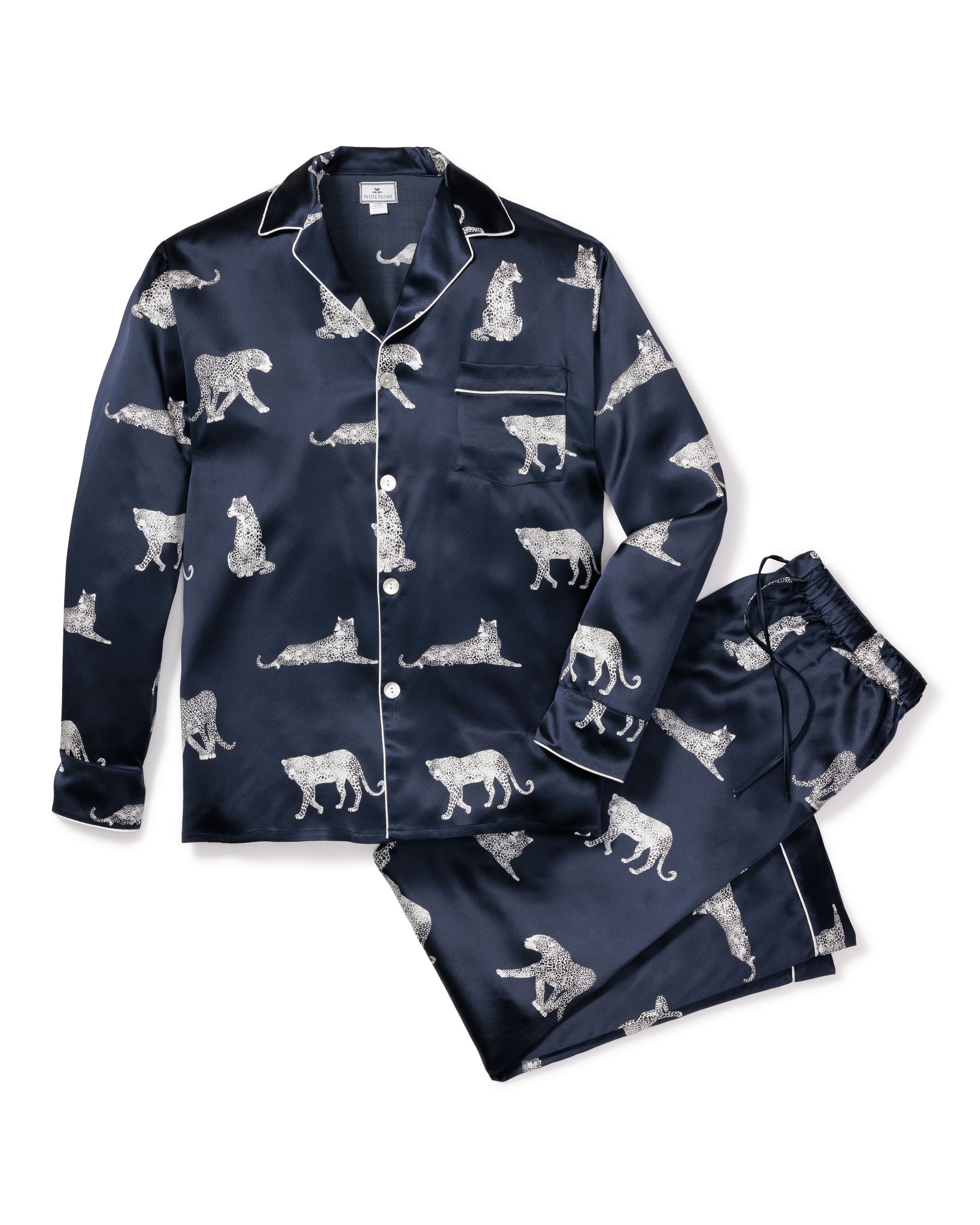 WOMEN'S MULBERRY SILK PANTHERE PAJAMA main image 1